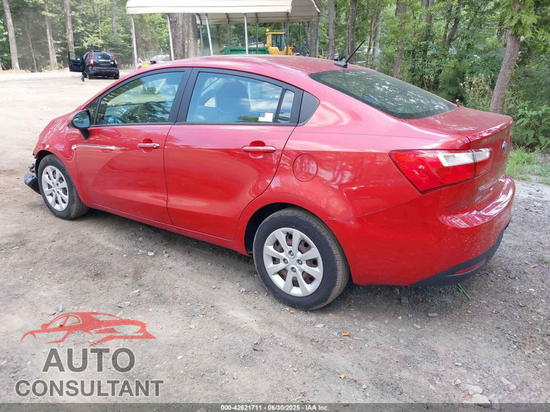 KIA RIO 2013 - KNADN4A38D6216262