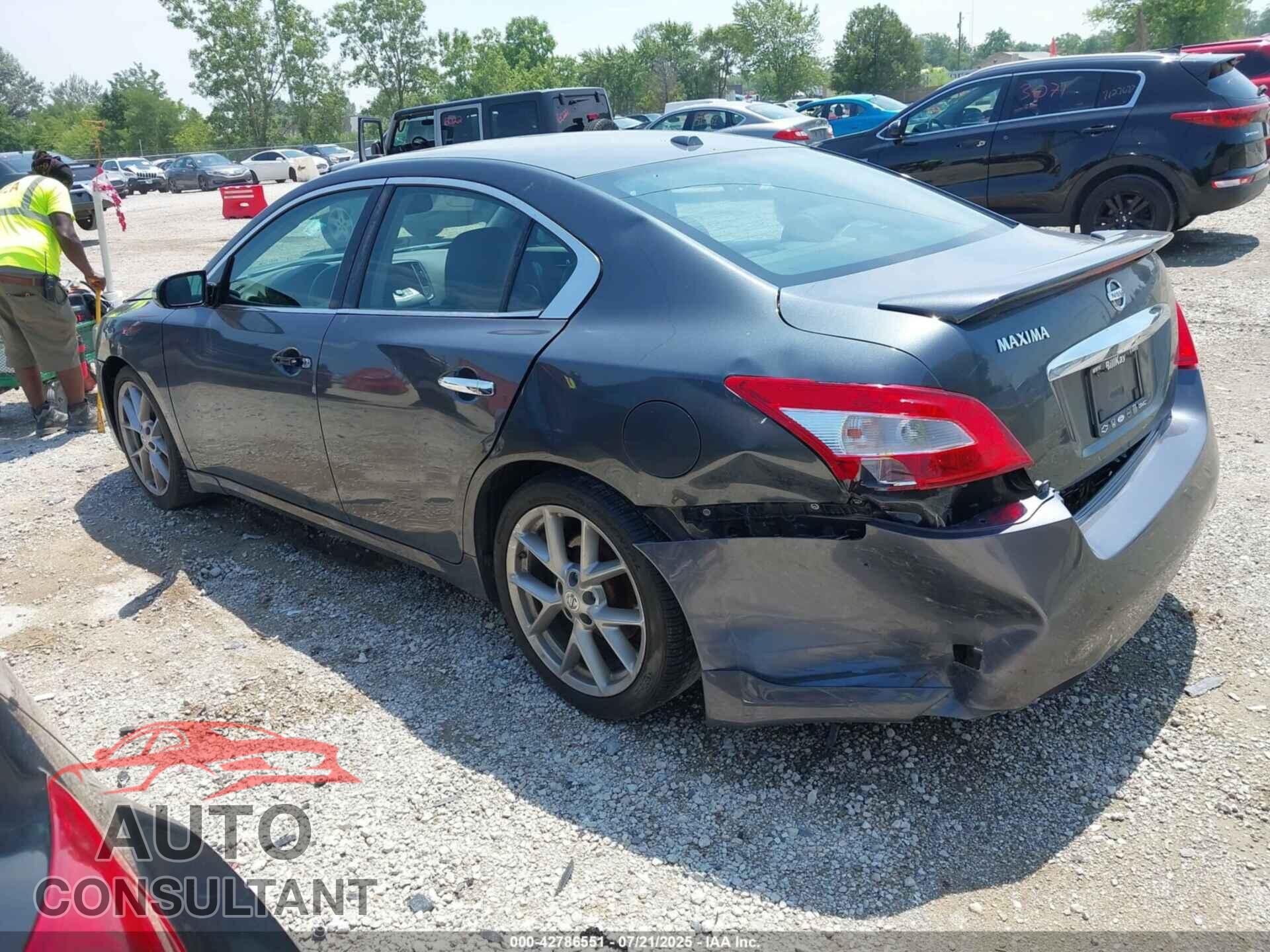 NISSAN MAXIMA 2011 - 1N4AA5AP6BC836655