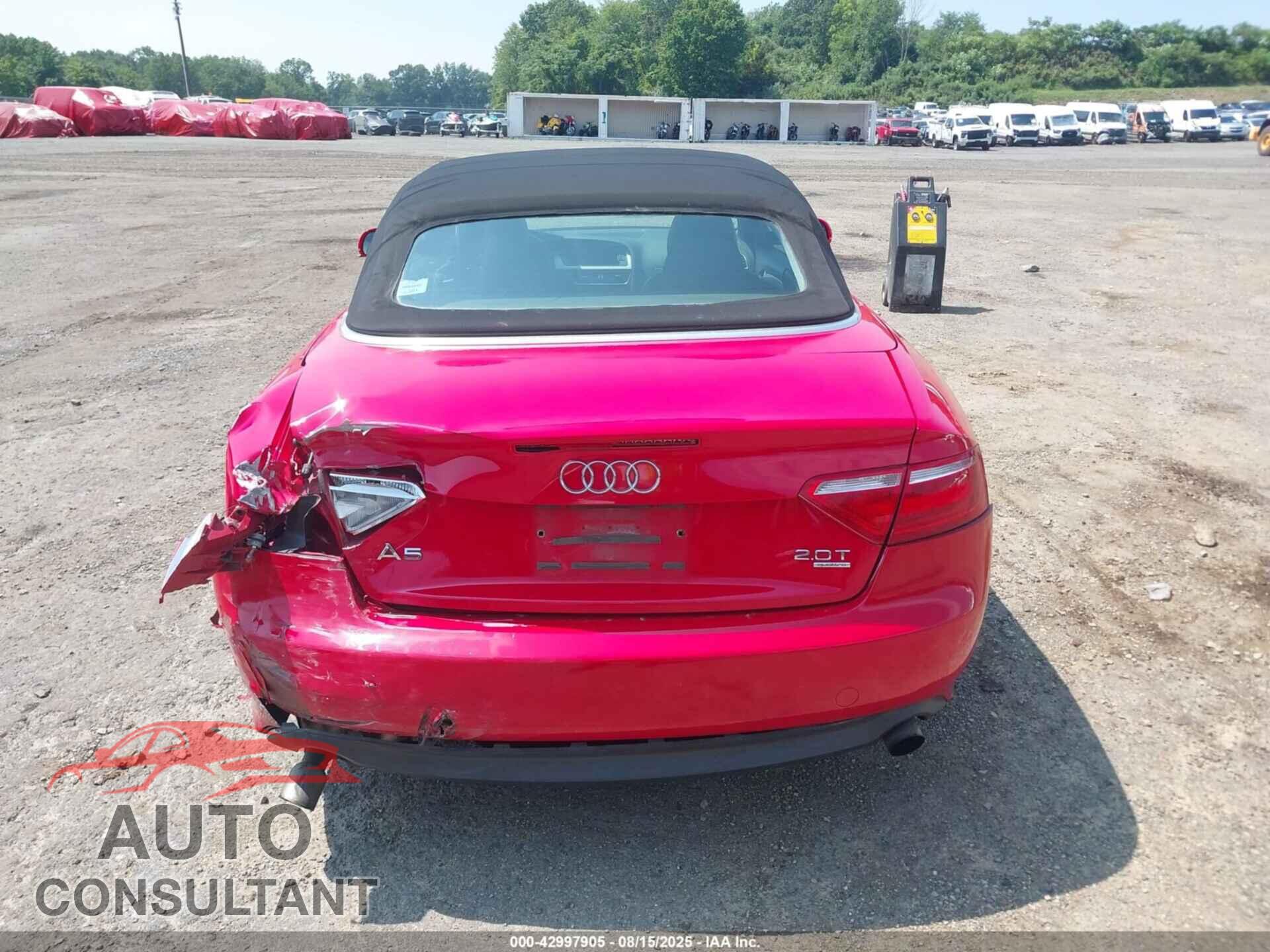 AUDI A5 2012 - WAUCFAFH9CN001876
