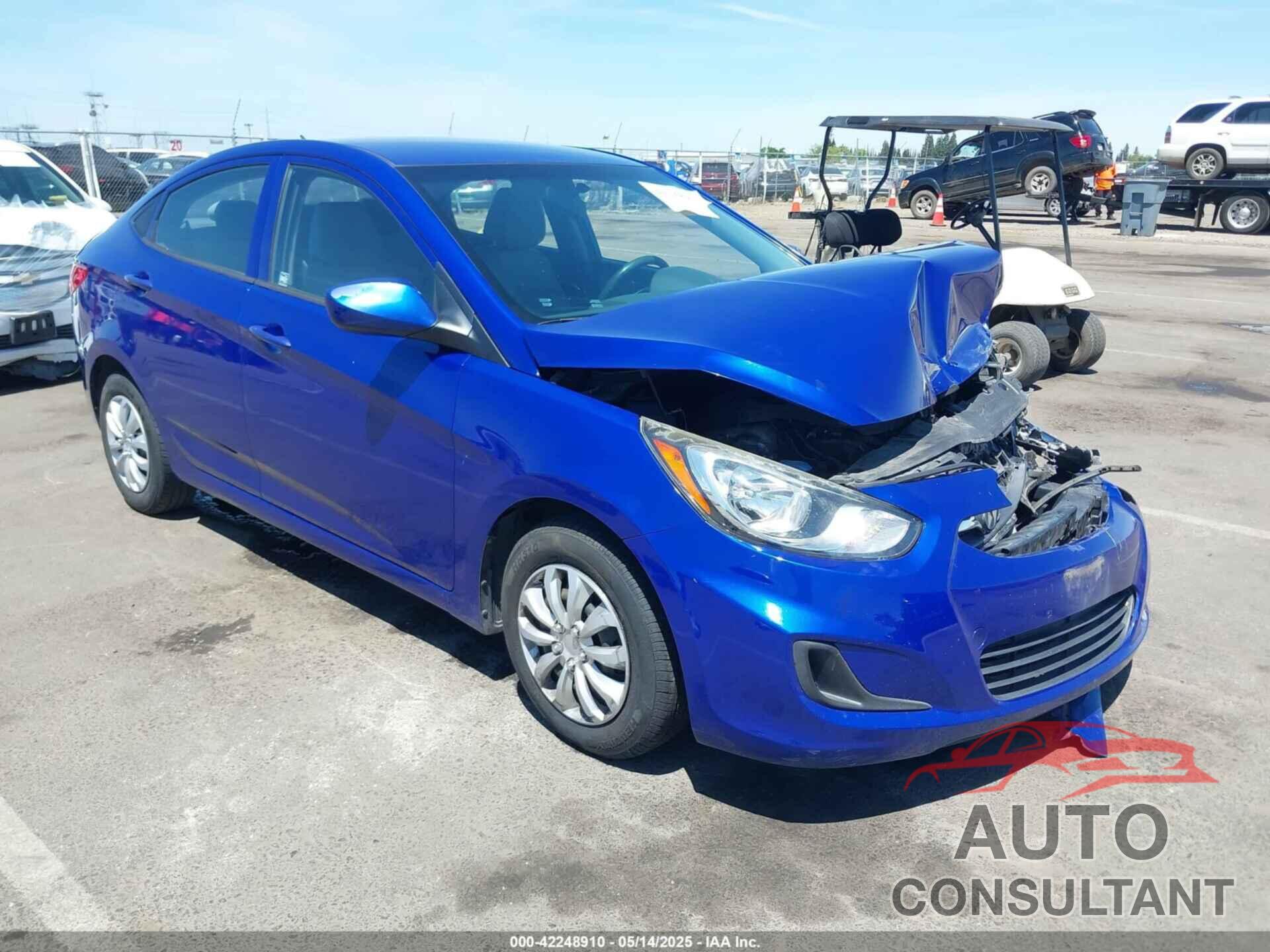 HYUNDAI ACCENT 2013 - KMHCT4AE1DU496622