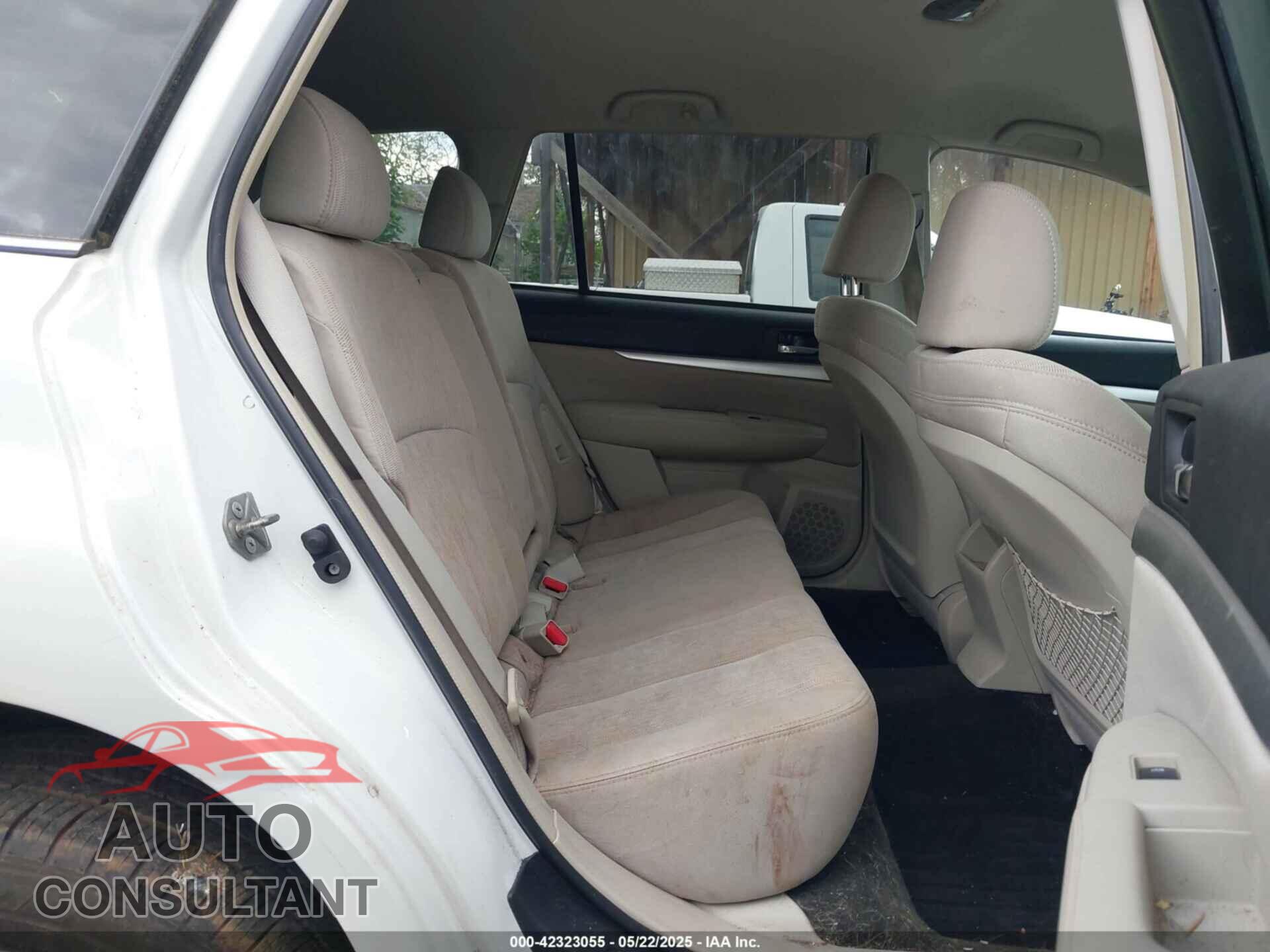 SUBARU OUTBACK 2013 - 4S4BRBCC4D3266606
