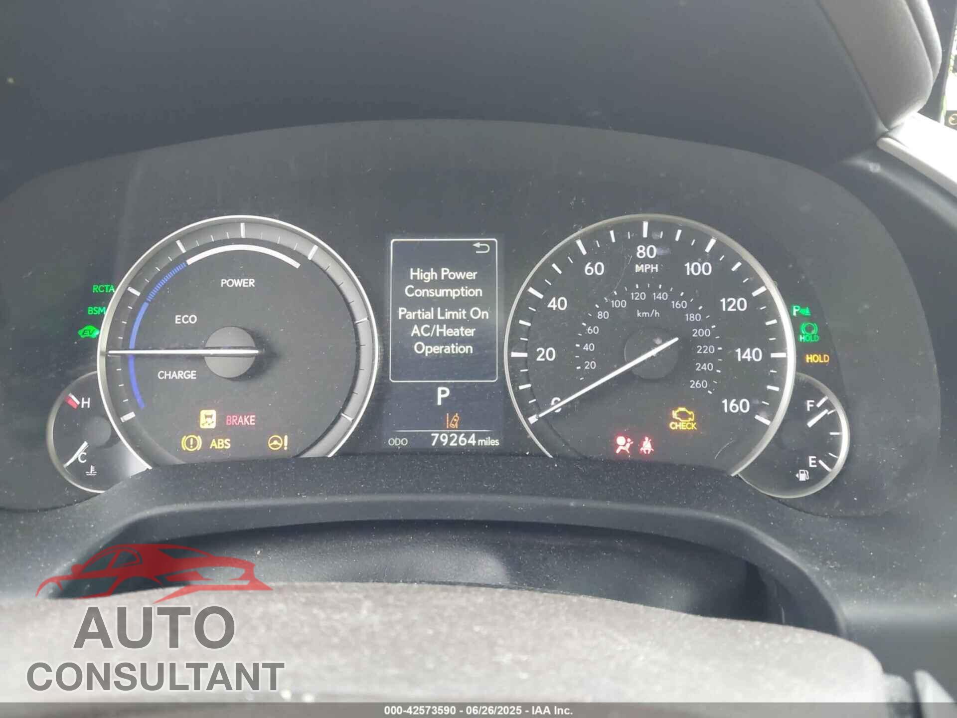 LEXUS RX 450H 2017 - 2T2BGMCA8HC019747