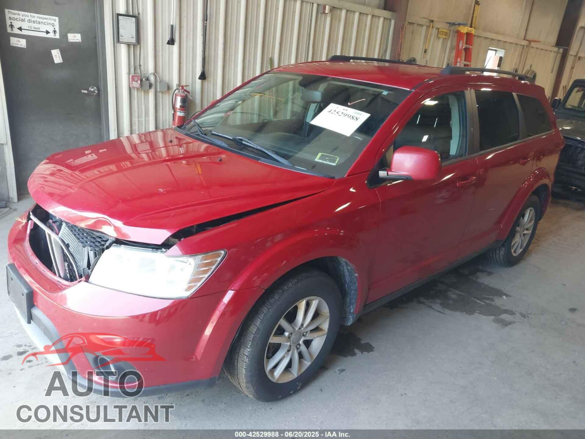 DODGE JOURNEY 2014 - 3C4PDCBBXET166099