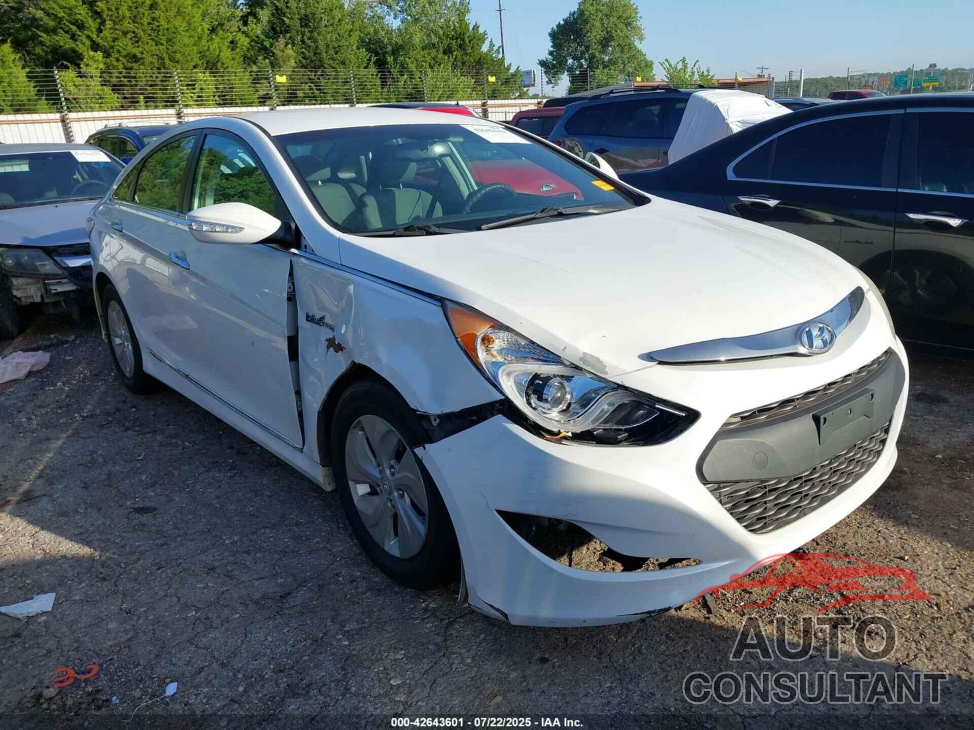 HYUNDAI SONATA HYBRID 2014 - KMHEC4A42EA117419