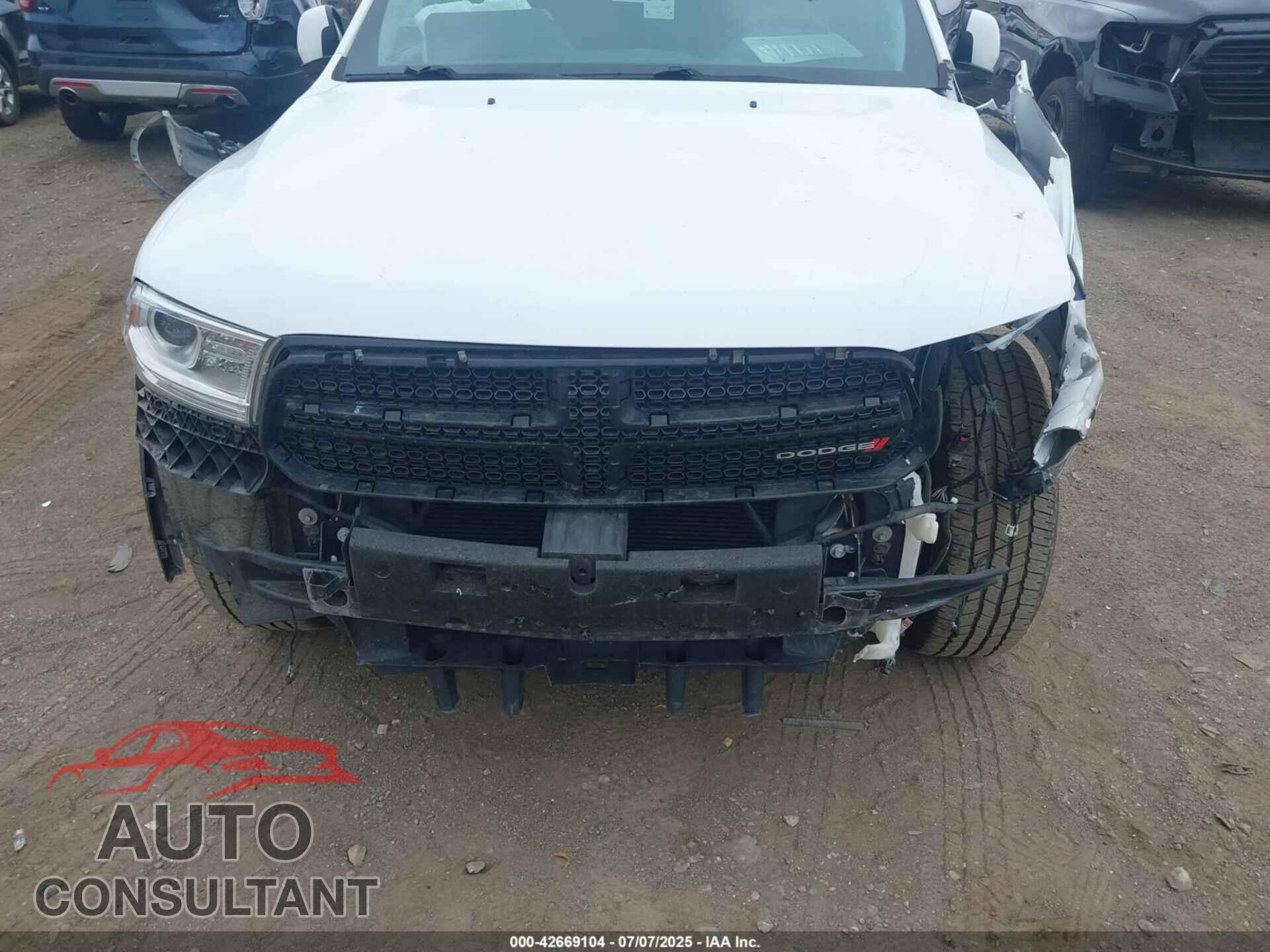 DODGE DURANGO 2017 - 1C4RDJAGXHC619437