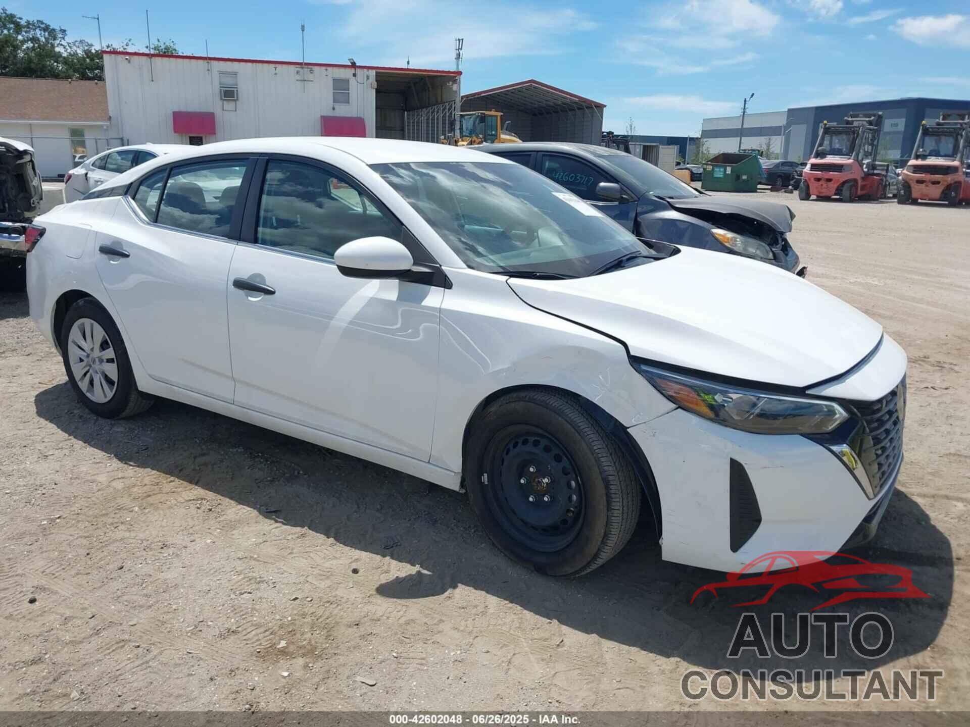 NISSAN SENTRA 2025 - 3N1AB8BV6SY212015