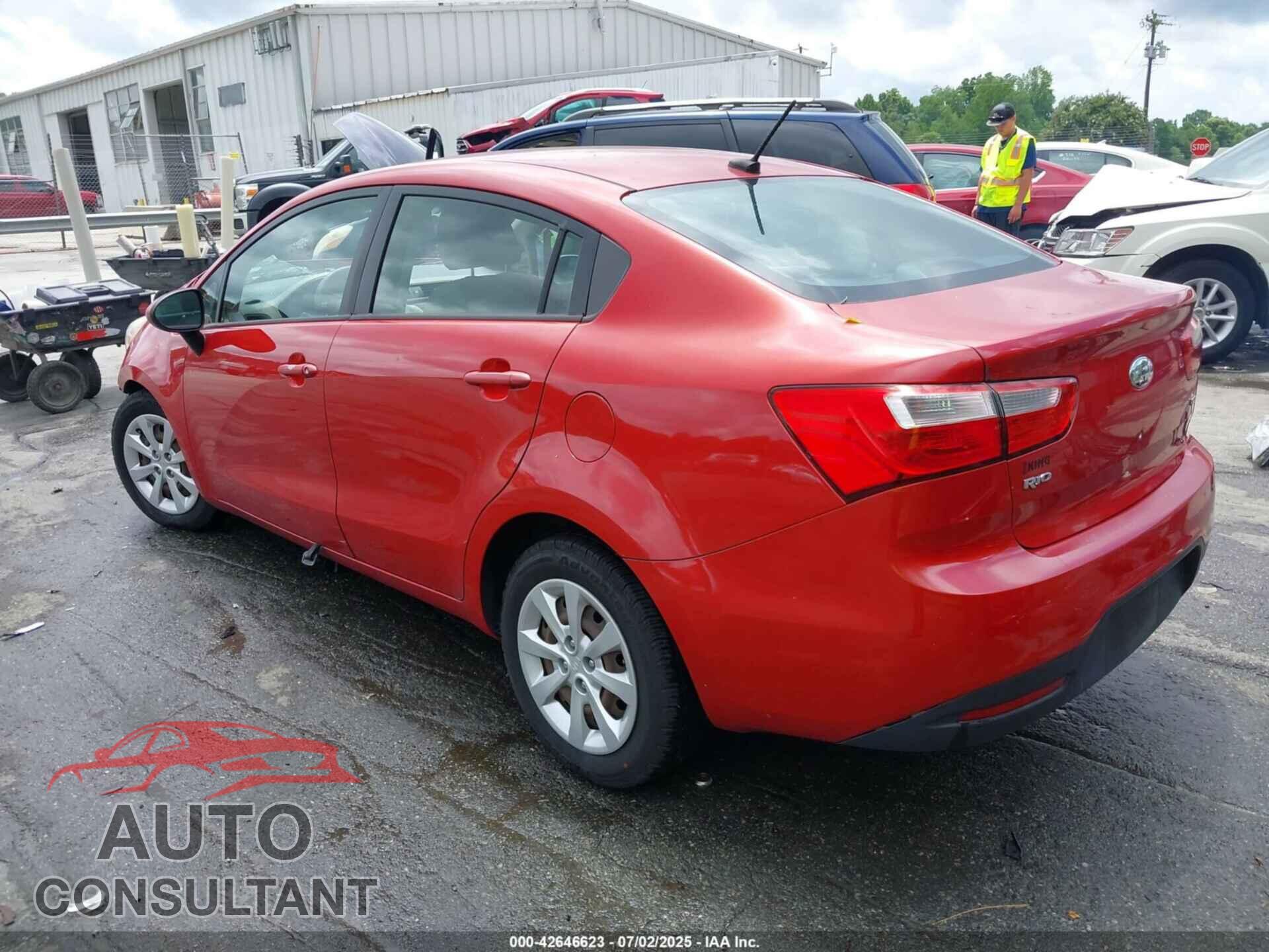 KIA RIO 2014 - KNADM4A30E6376625
