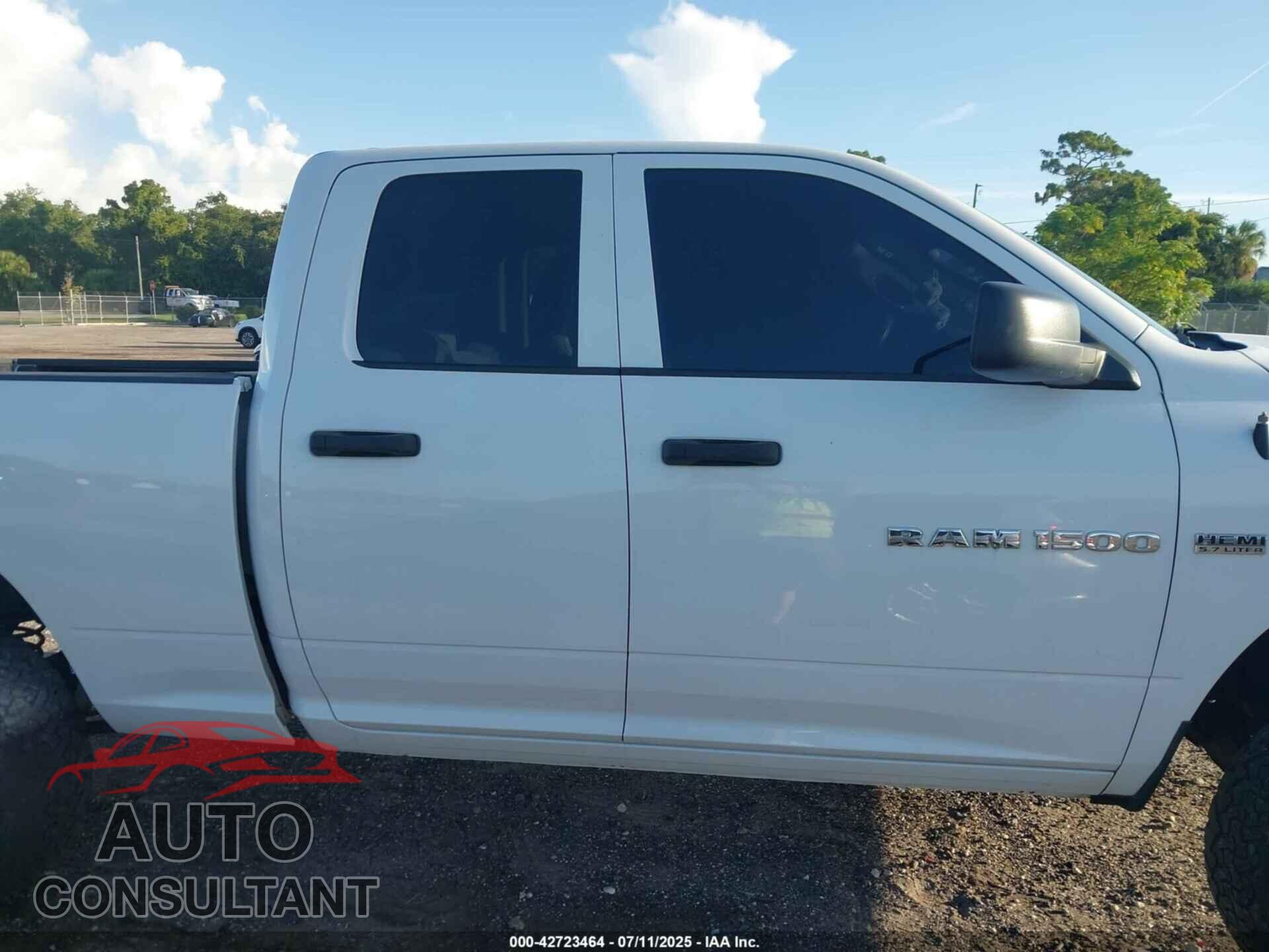 DODGE RAM 1500 2012 - 1C6RD6FT6CS323341
