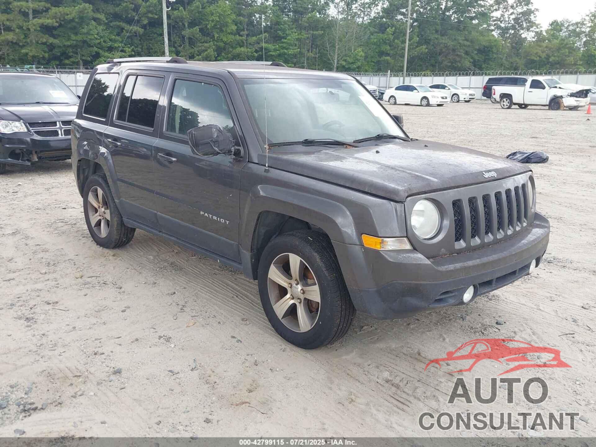 JEEP PATRIOT 2017 - 1C4NJRFB1HD178245