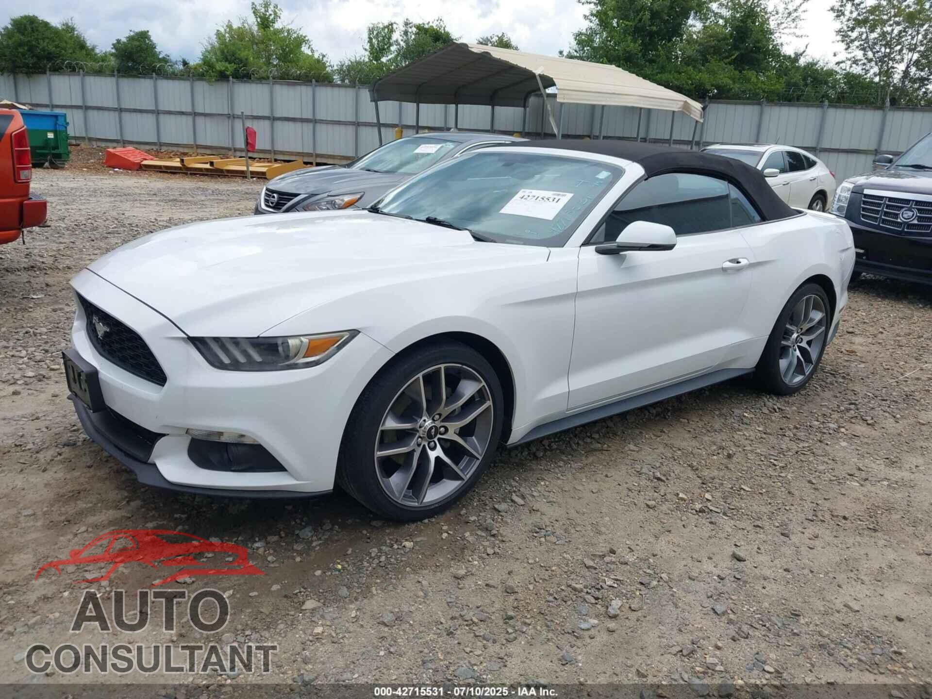 FORD MUSTANG 2016 - 1FATP8UH1G5326111