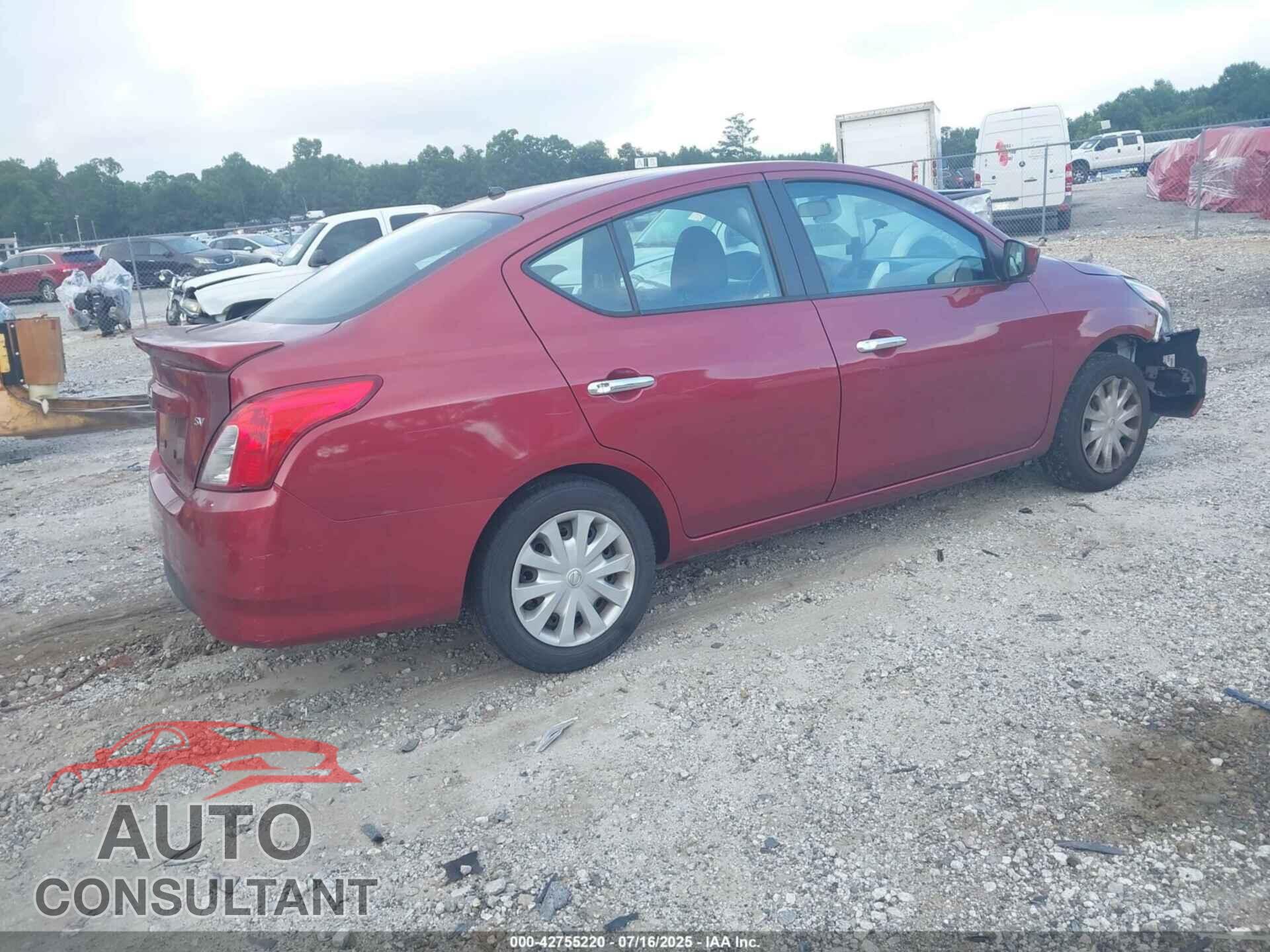 NISSAN VERSA 2019 - 3N1CN7AP5KL846362