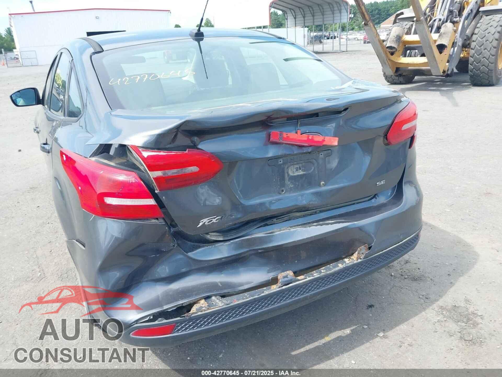 FORD FOCUS 2016 - 1FADP3F29GL402850