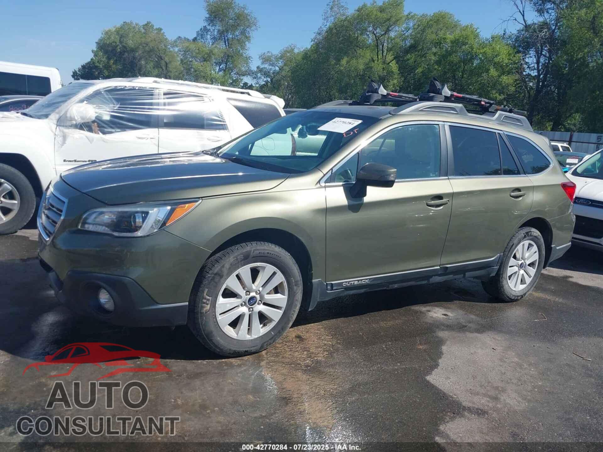 SUBARU OUTBACK 2015 - 4S4BSBHC9F3296832