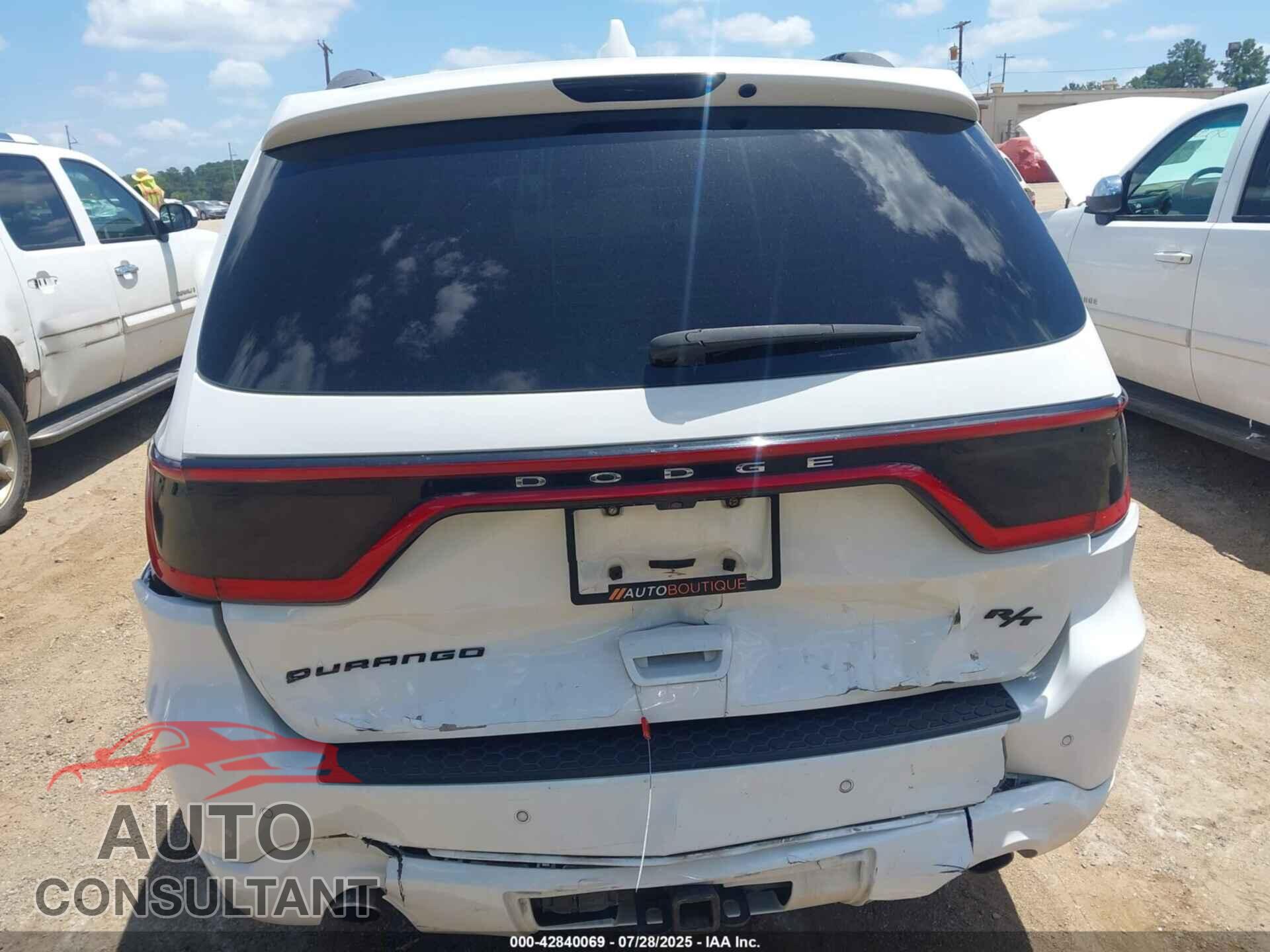 DODGE DURANGO 2020 - 1C4SDHCT8LC307307