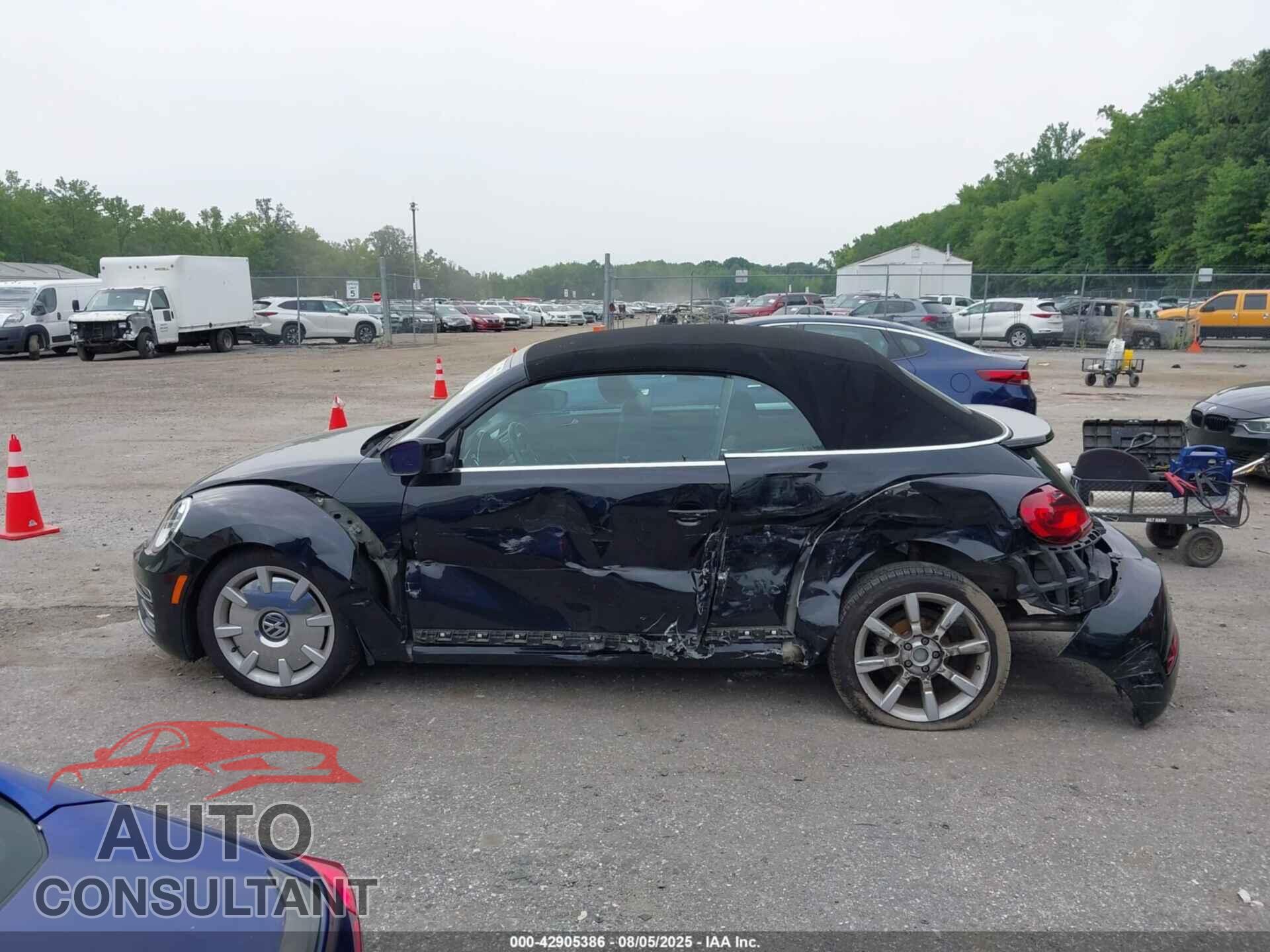 VOLKSWAGEN BEETLE 2019 - 3VW5DAATXKM502391