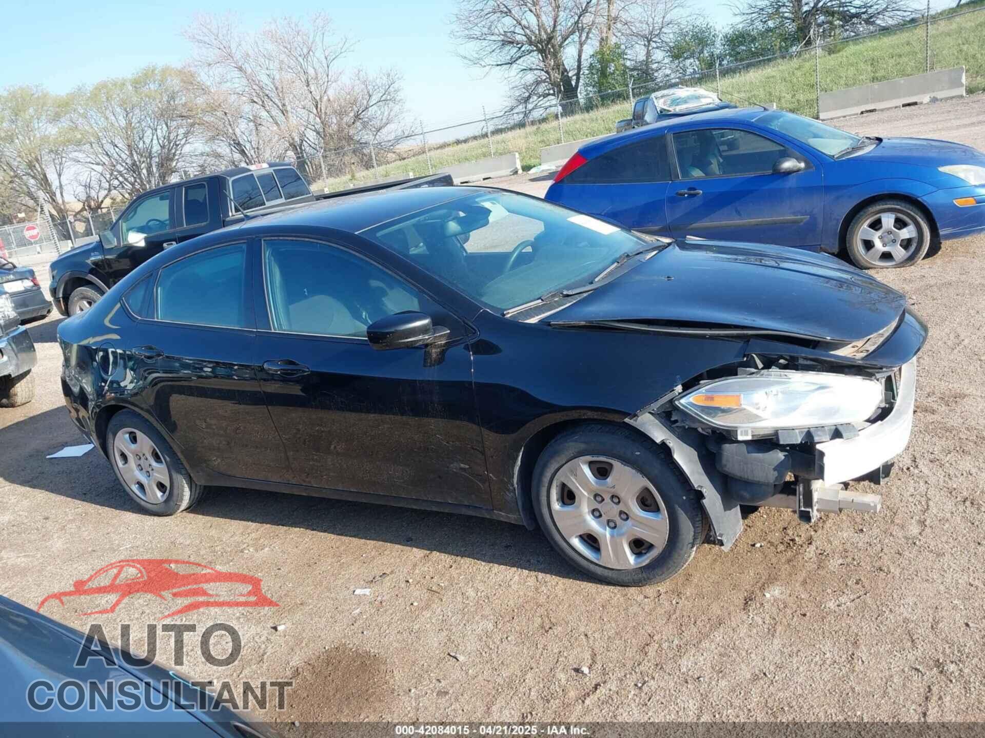 DODGE DART 2015 - 1C3CDFAA2FD224341
