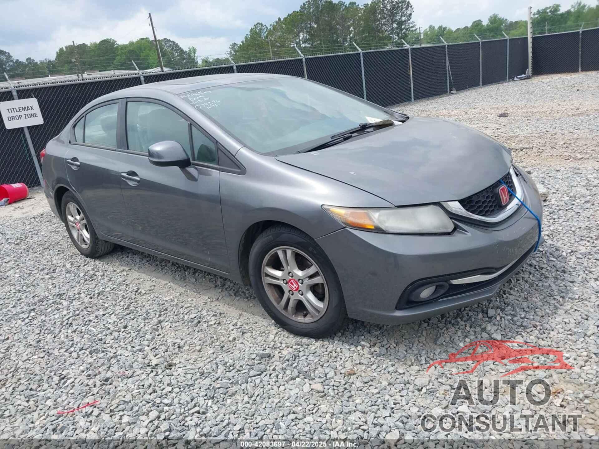 HONDA CIVIC 2013 - 19XFB2F81DE079396