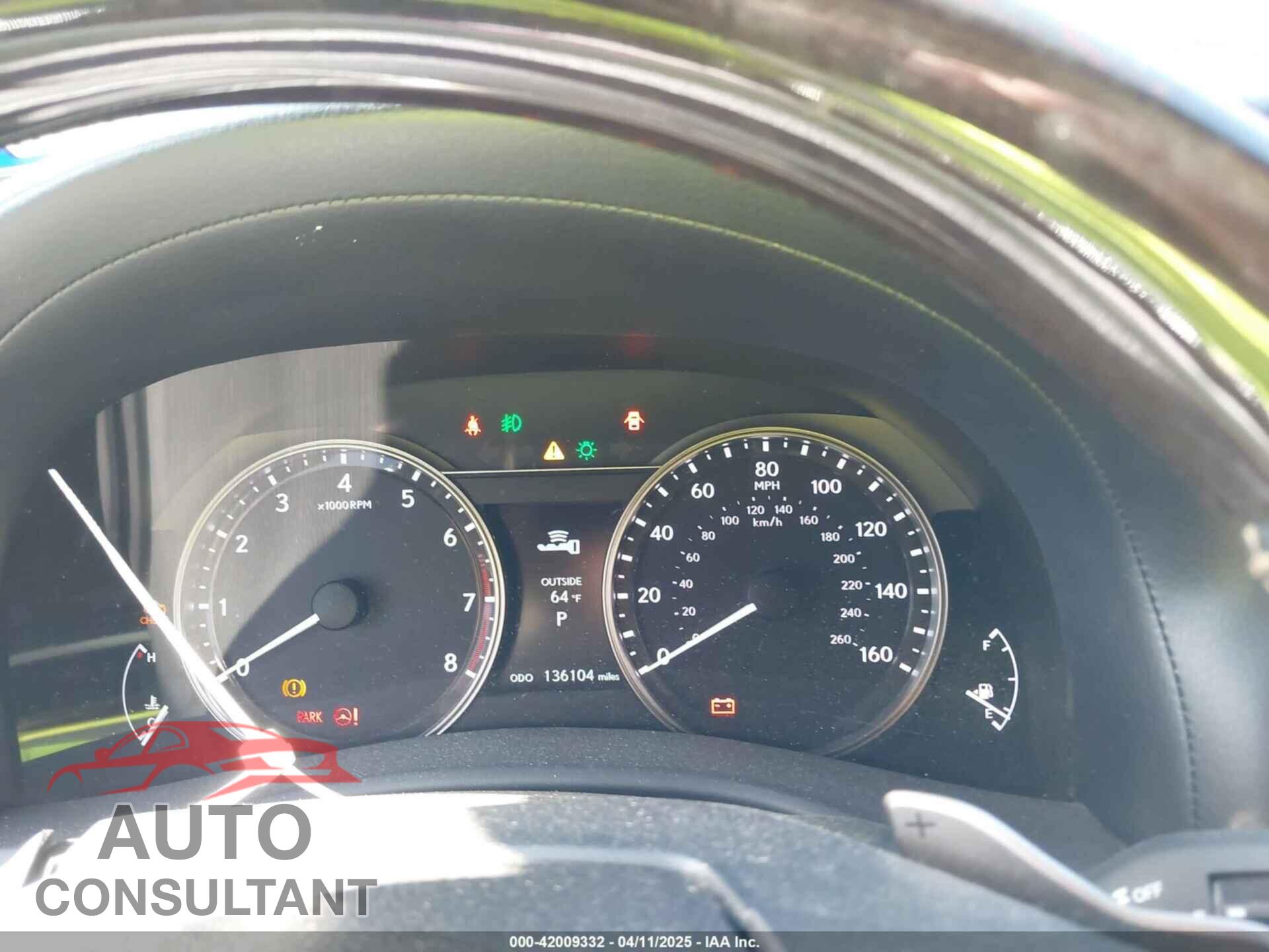 LEXUS GS 350 2013 - JTHBE1BL7D5023421