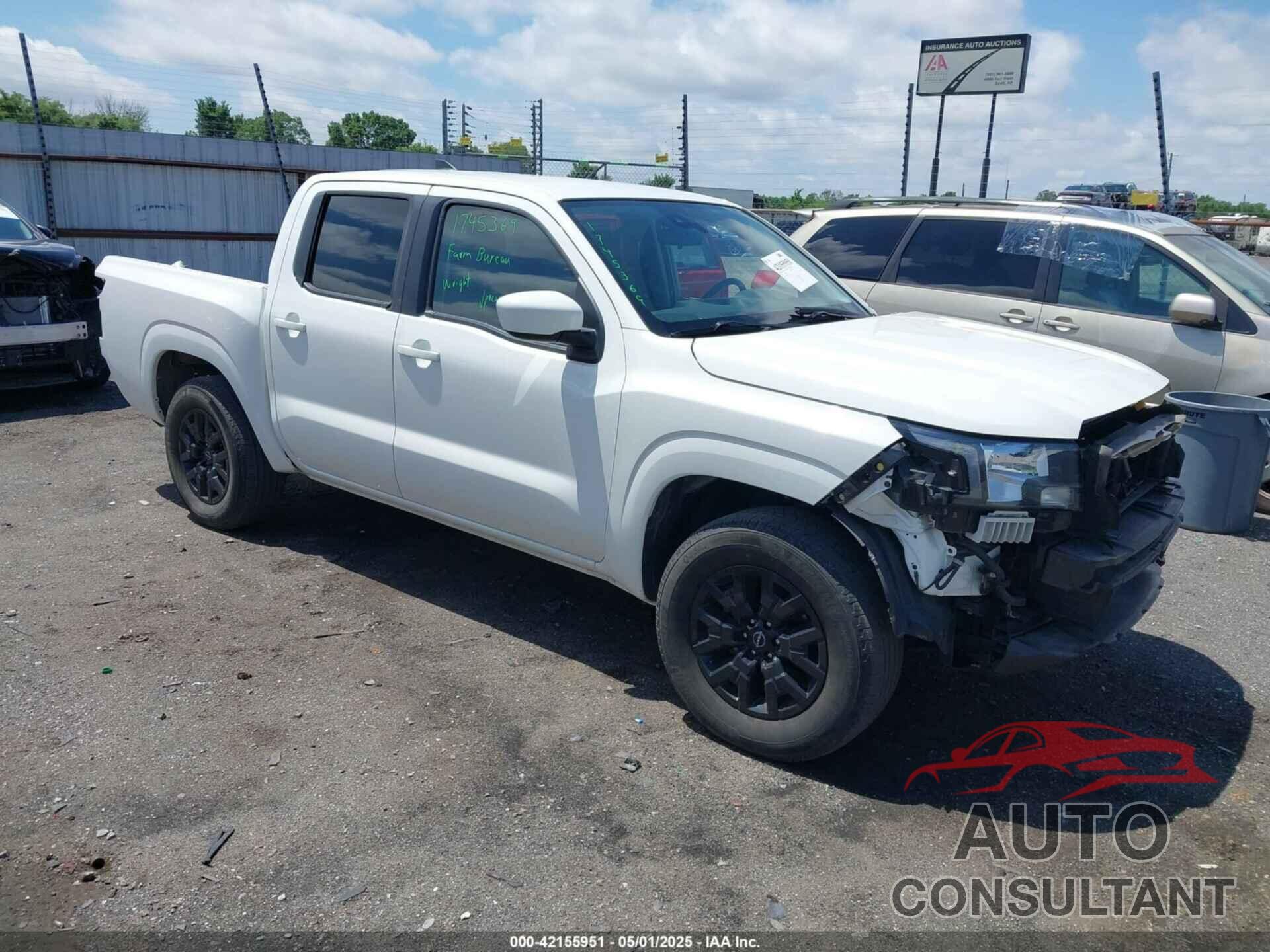 NISSAN FRONTIER 2023 - 1N6ED1EJ5PN643830