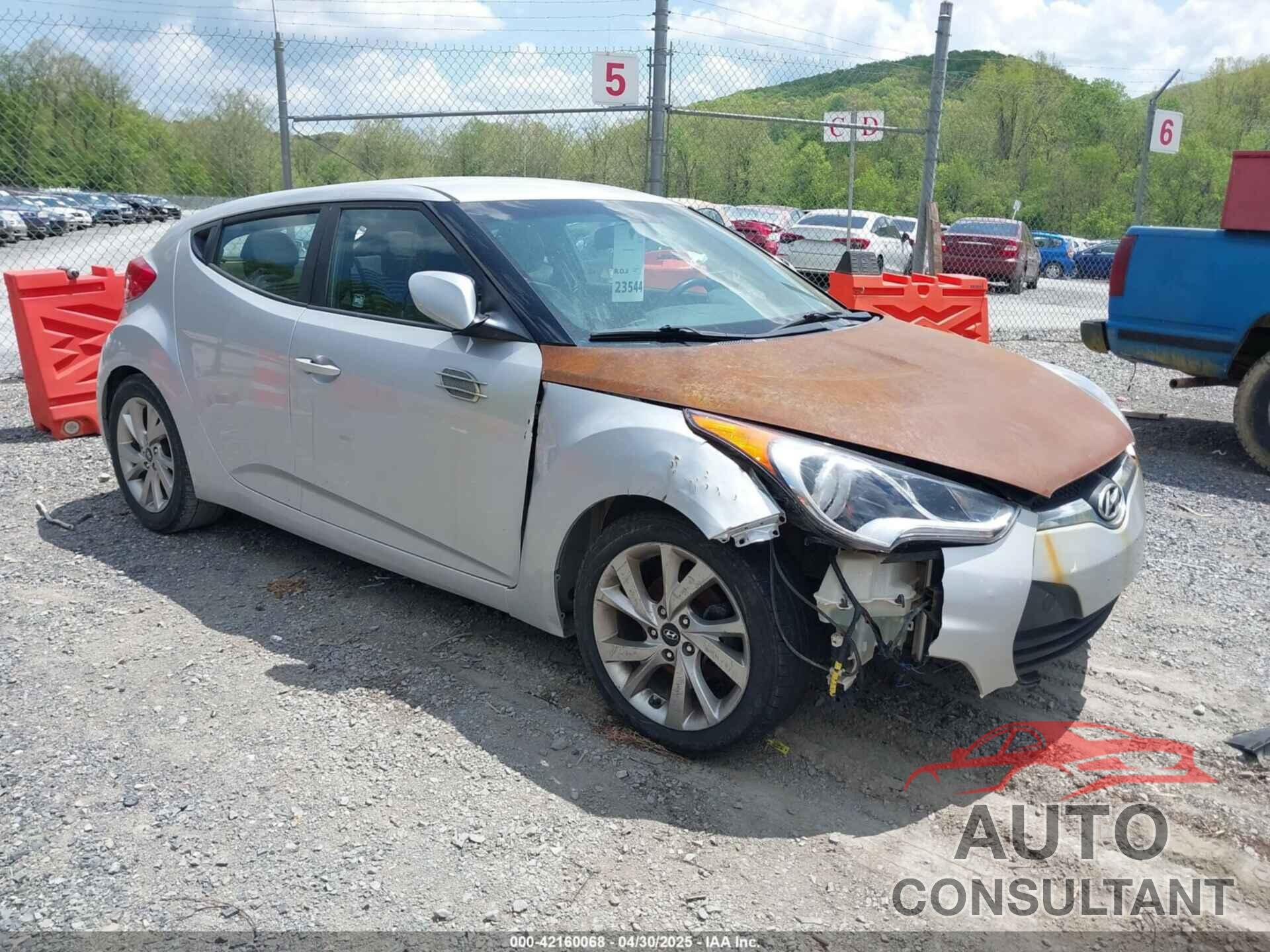 HYUNDAI VELOSTER 2017 - KMHTC6AD3HU307901
