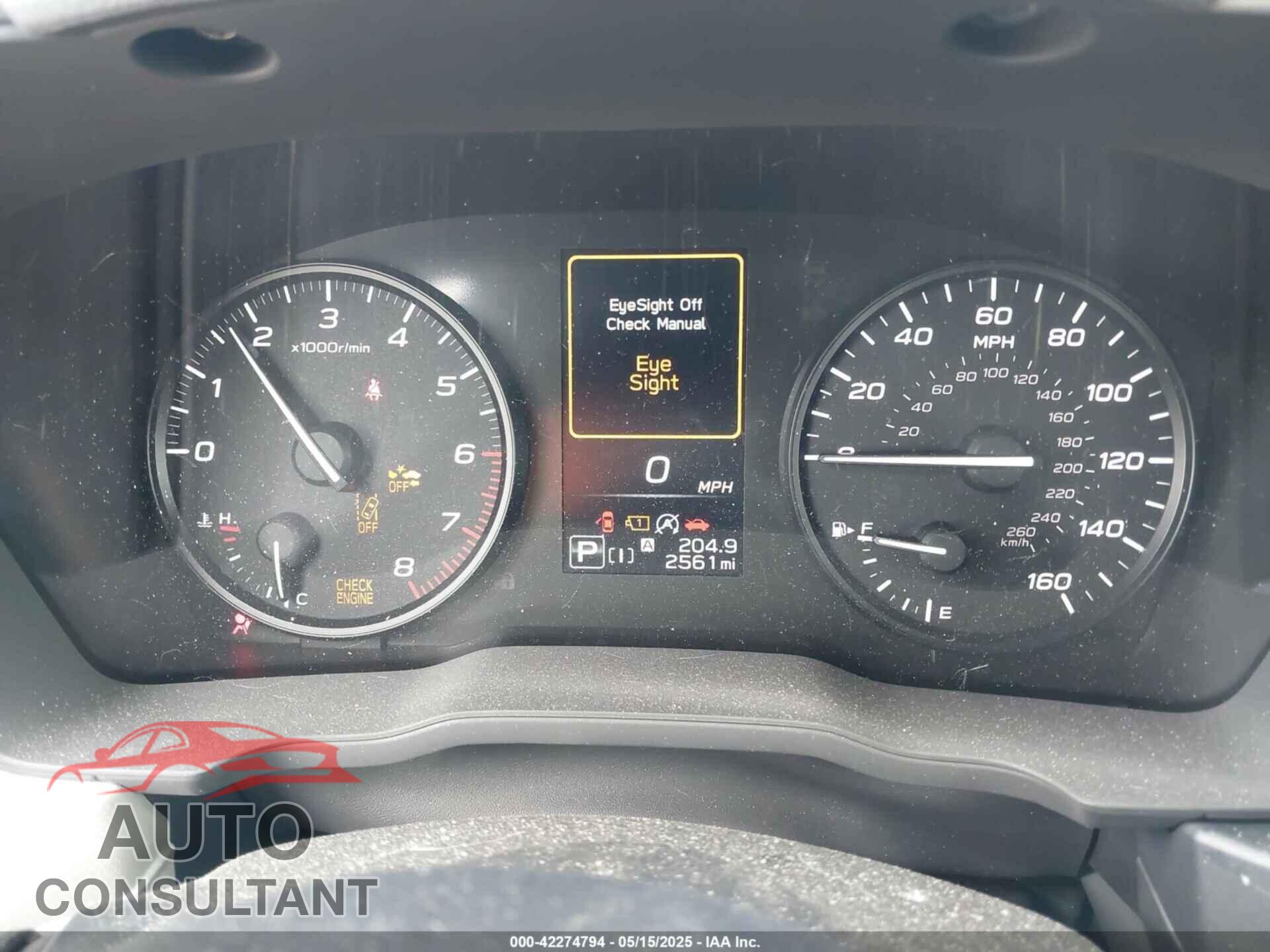 SUBARU FORESTER 2025 - JF2SLDAC8SH536104
