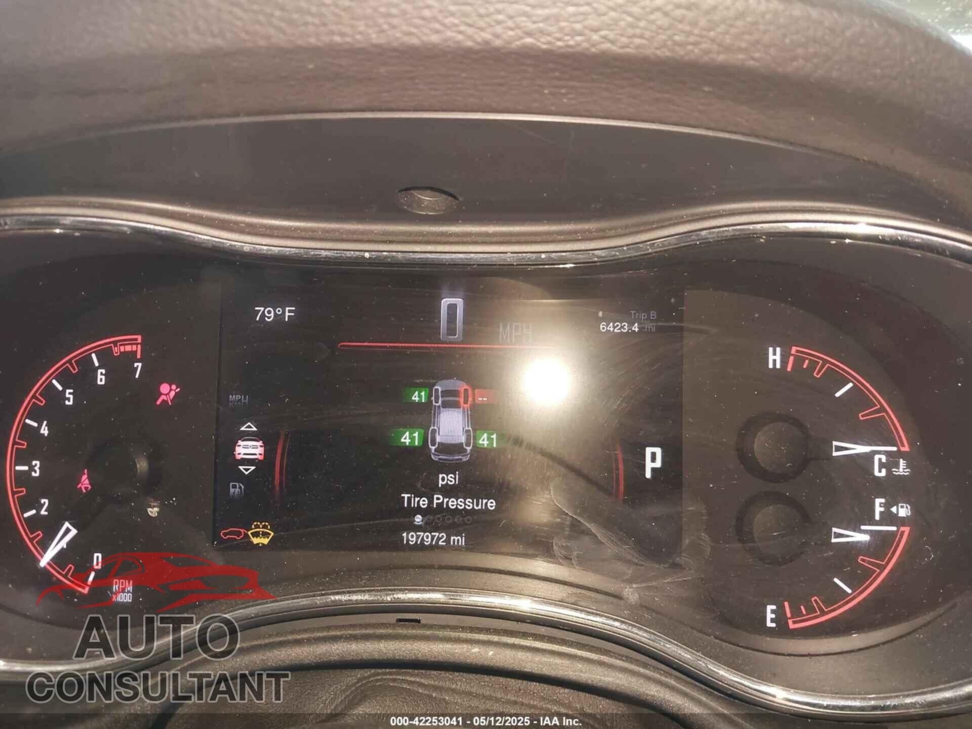 DODGE DURANGO 2015 - 1C4RDHAGXFC784572