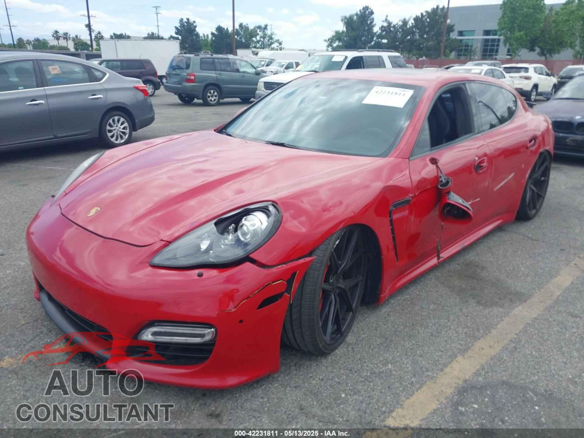 PORSCHE PANAMERA 2013 - WP0AF2A74DL075265