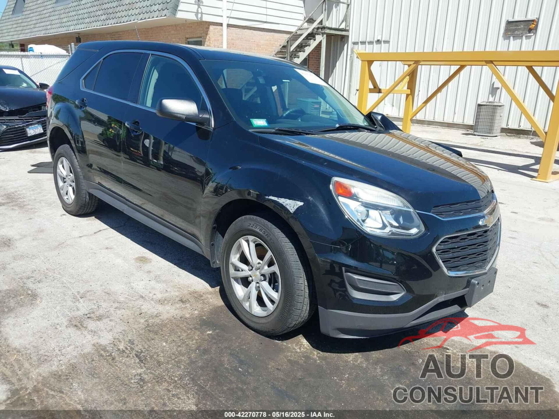 CHEVROLET EQUINOX 2017 - 2GNFLEEK3H6336812