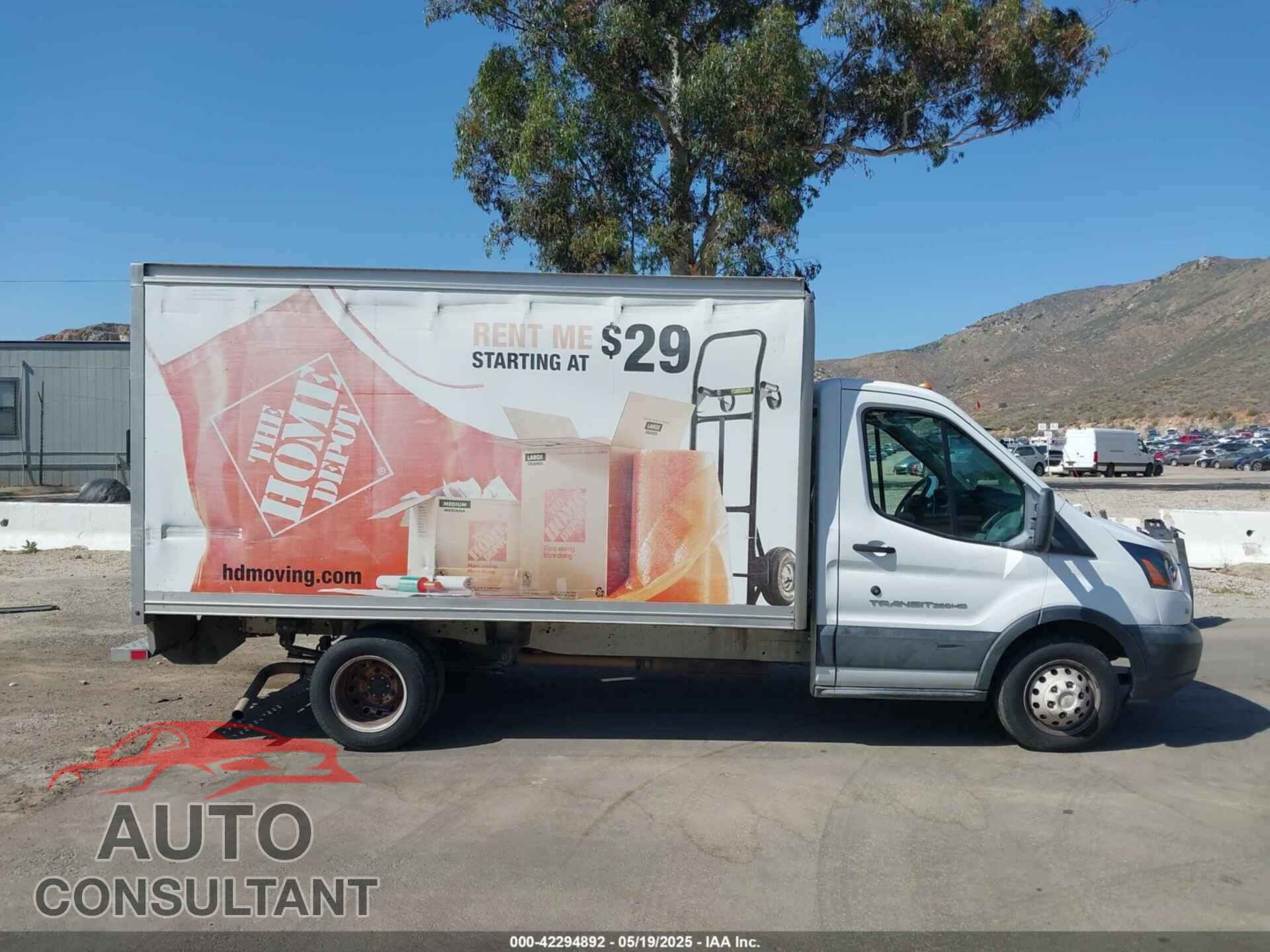 FORD TRANSIT-350 CAB 2019 - 1FDBF8ZM9KKA38549