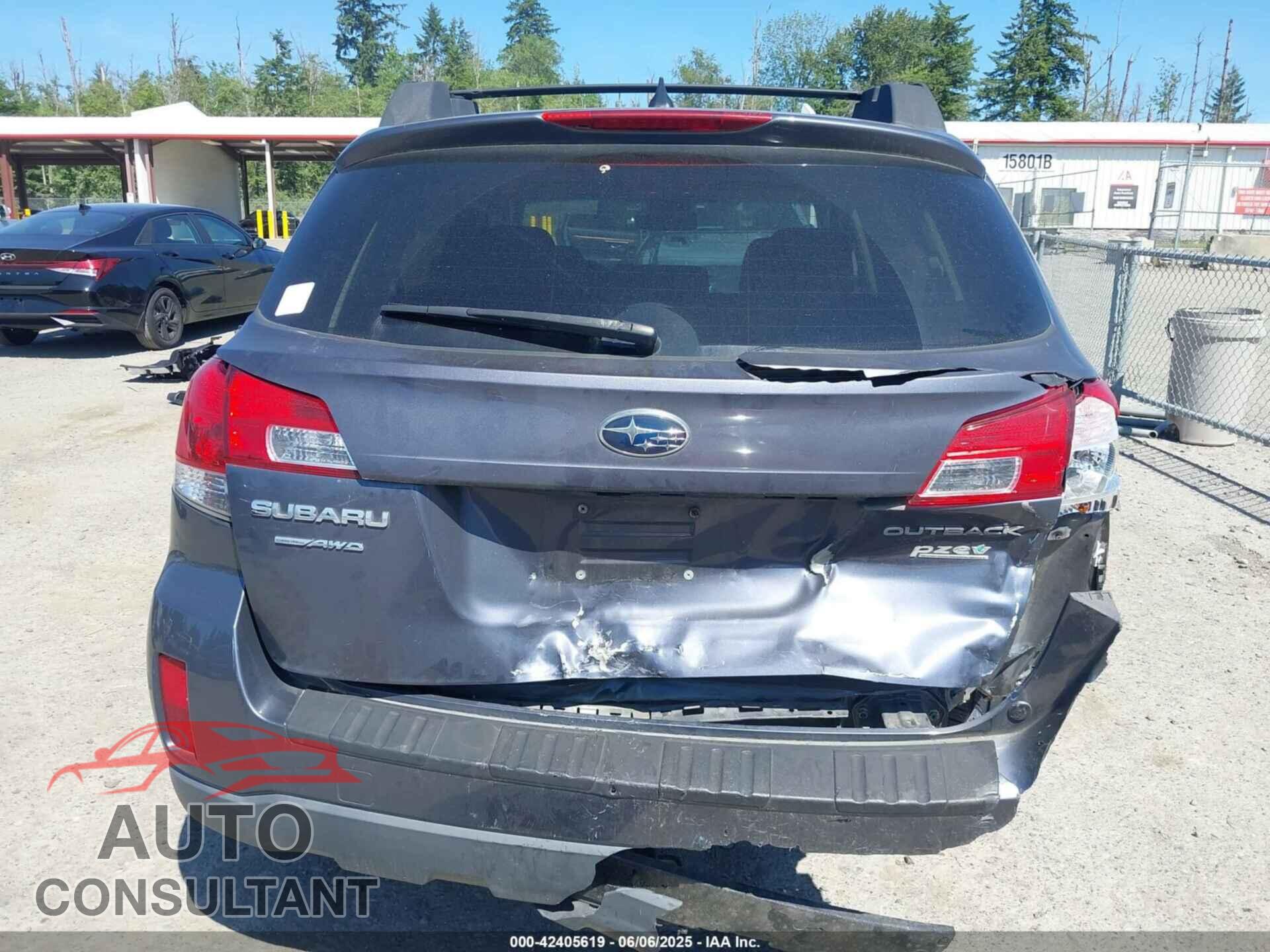 SUBARU OUTBACK 2014 - 4S4BRBCC0E1233406