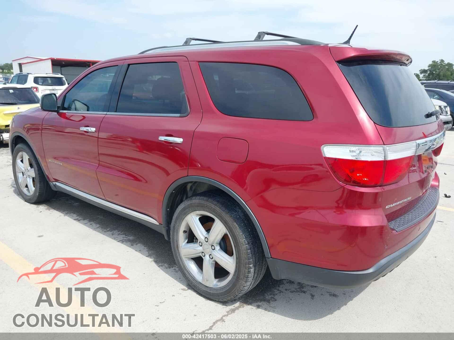 DODGE DURANGO 2013 - 1C4RDHEG8DC659125