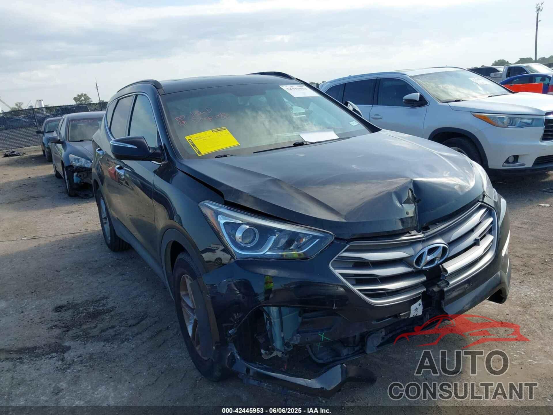 HYUNDAI SANTA FE SPORT 2018 - 5XYZU3LB7JG524994