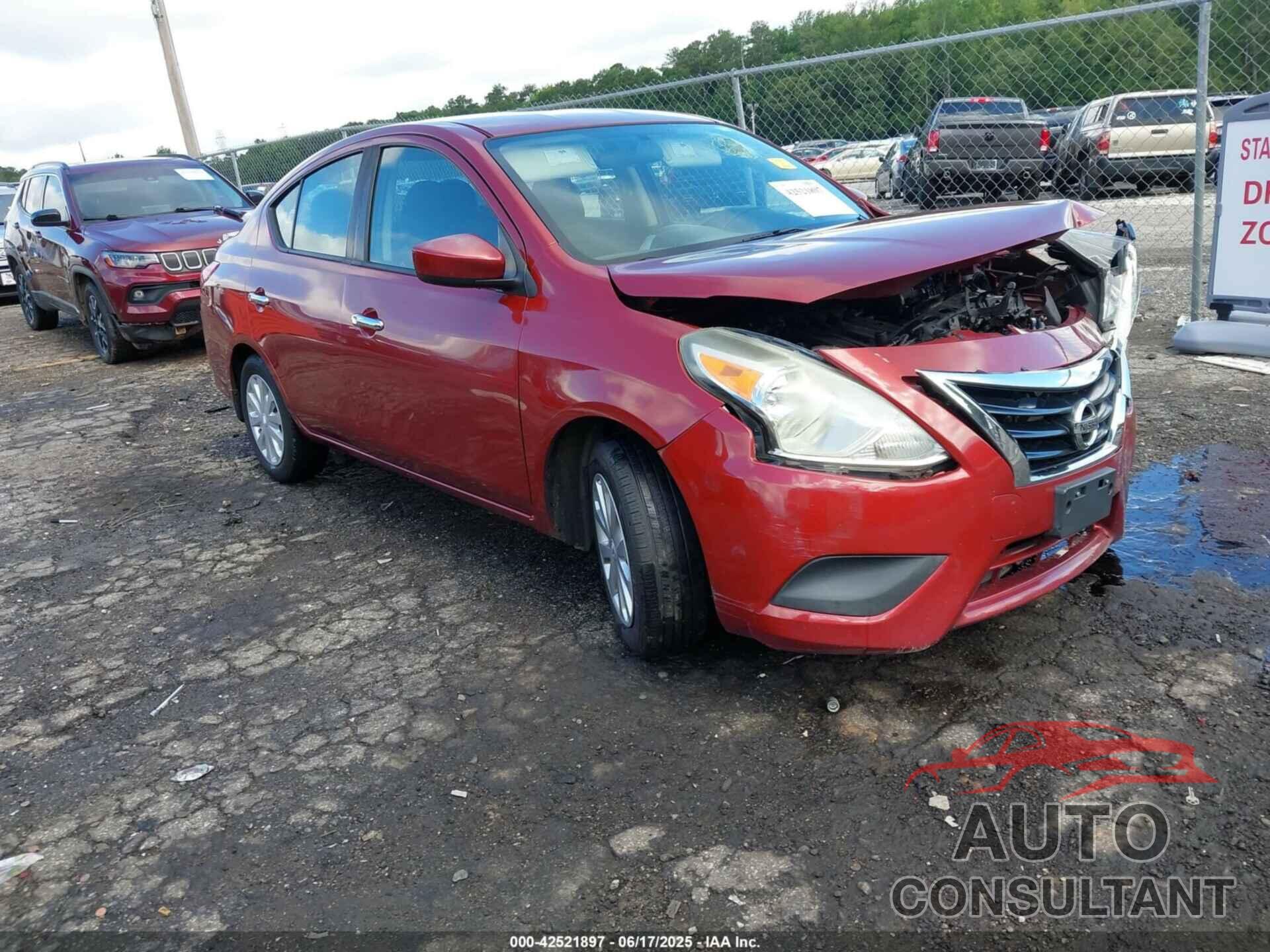 NISSAN VERSA 2017 - 3N1CN7AP8HL868042