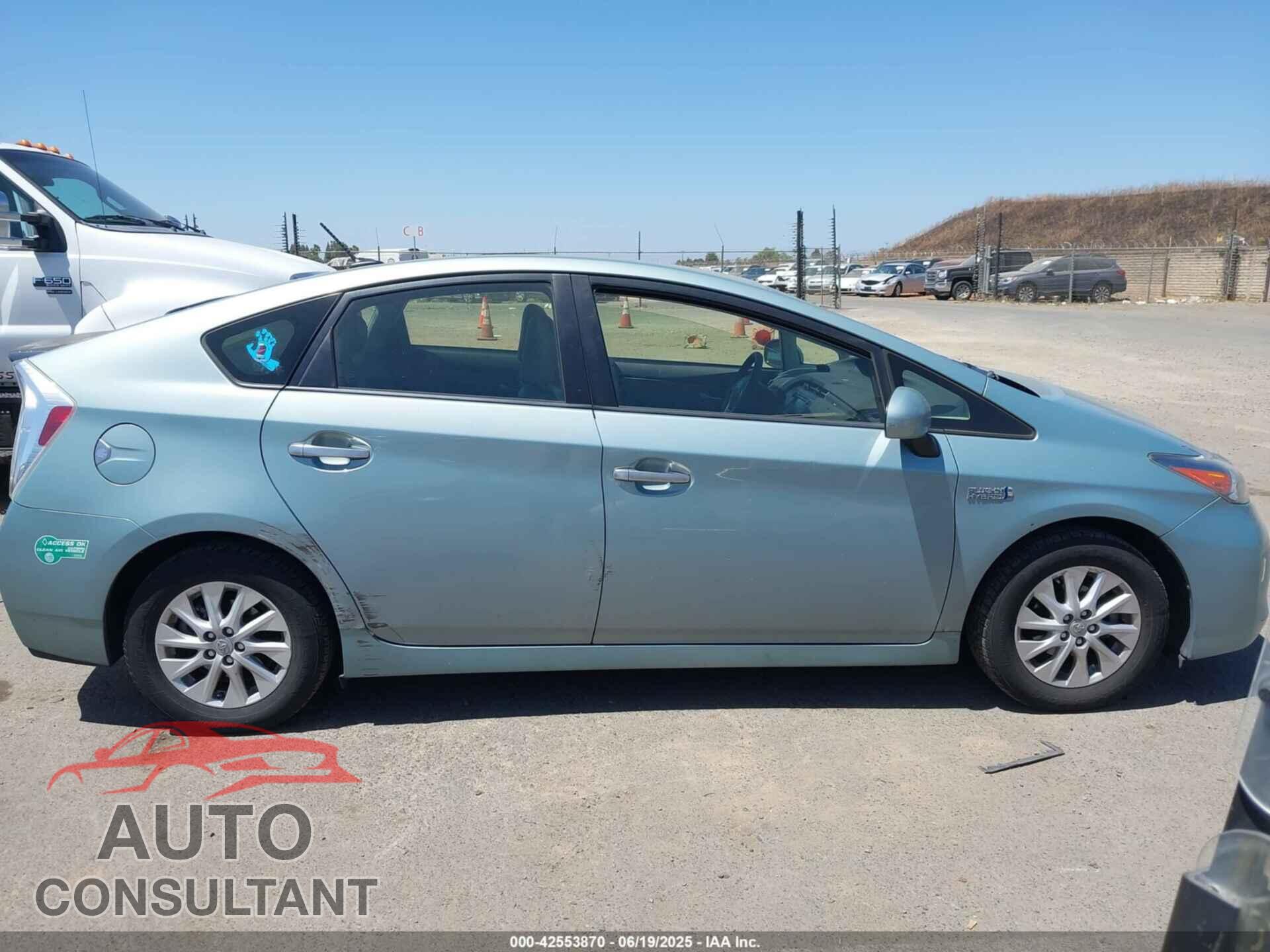 TOYOTA PRIUS PLUG-IN 2014 - JTDKN3DP4E3055544