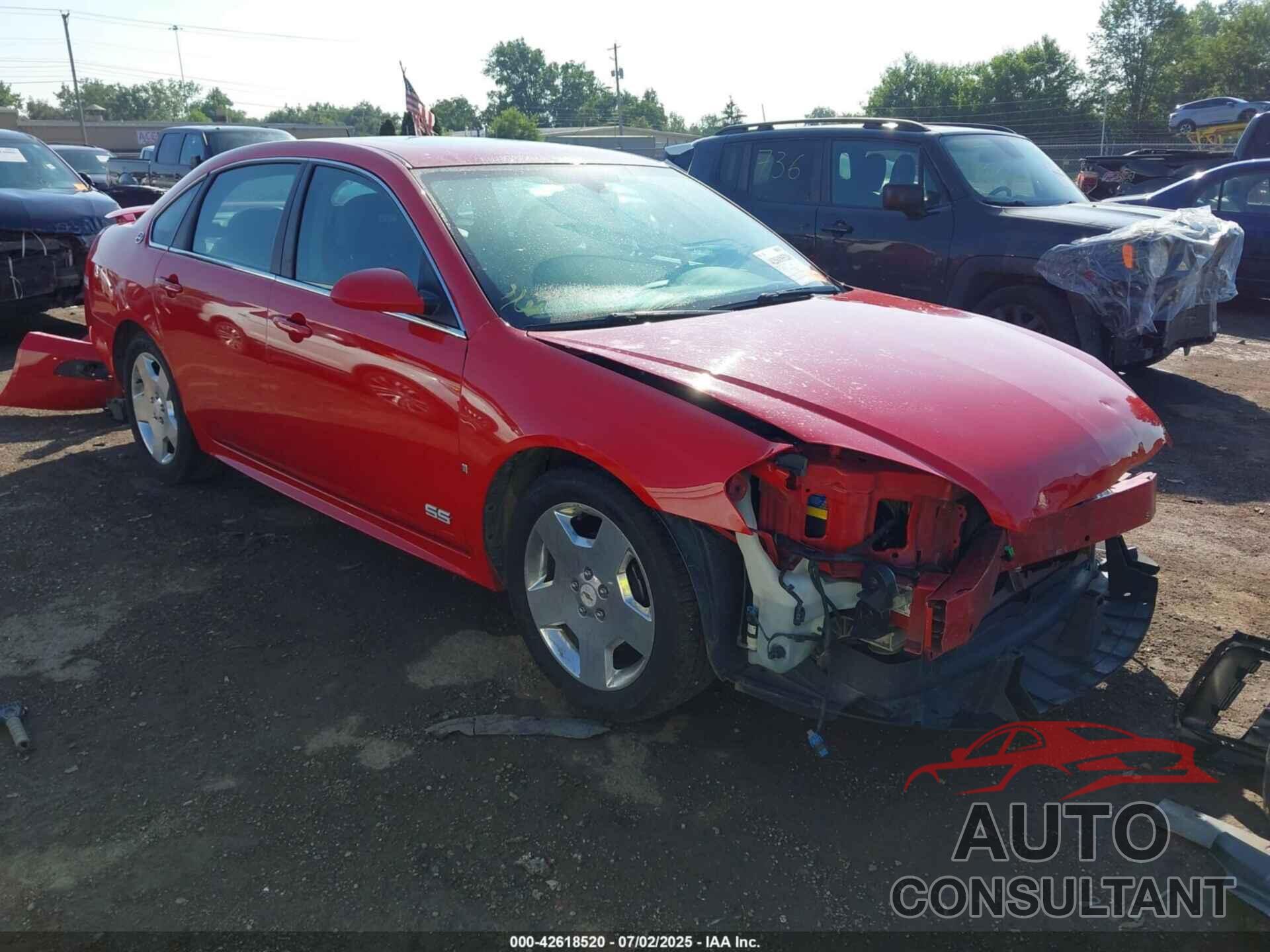CHEVROLET IMPALA 2009 - 2G1WD57C691200564