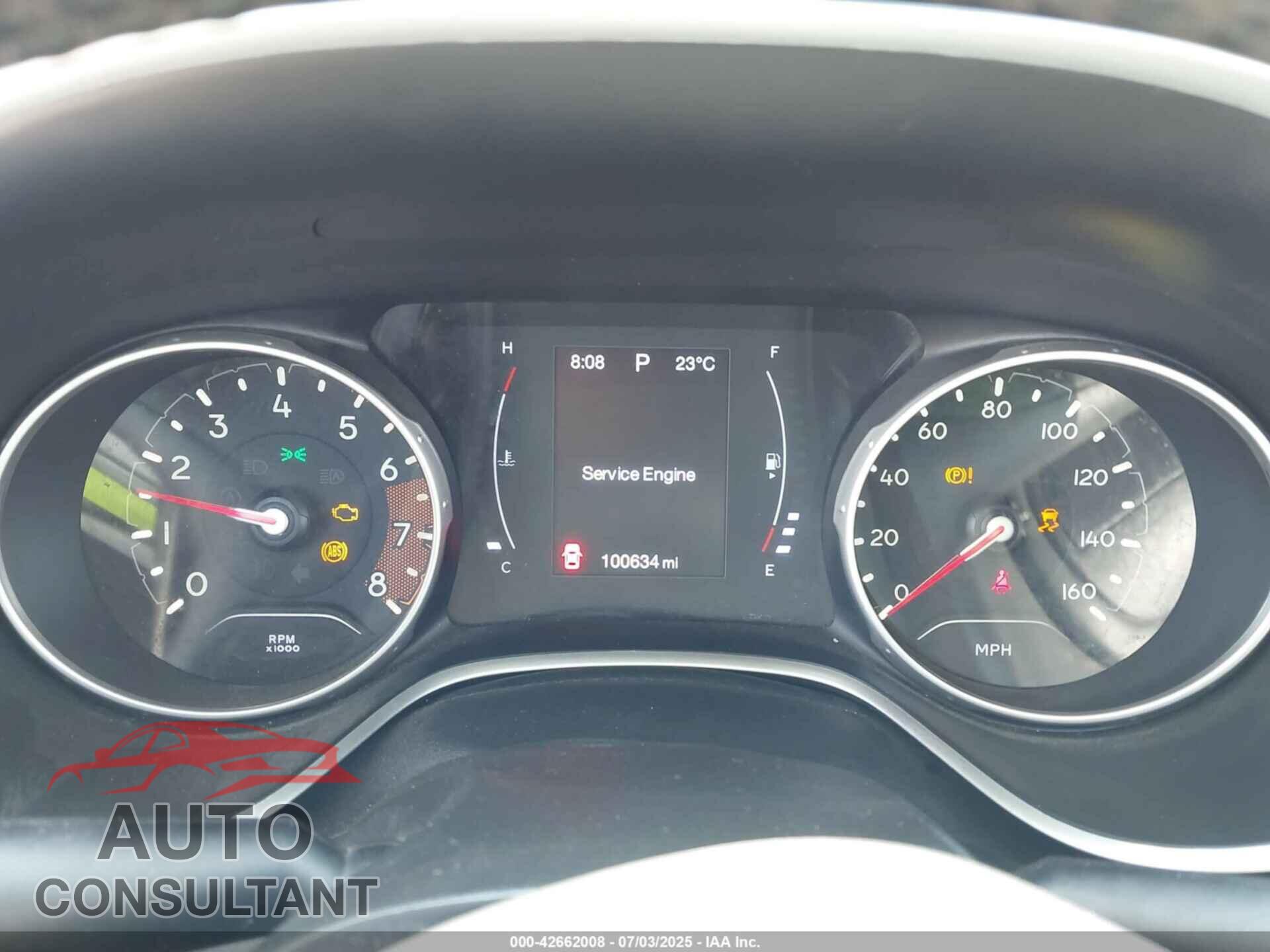 JEEP COMPASS 2019 - 3C4NJCBB5KT726882