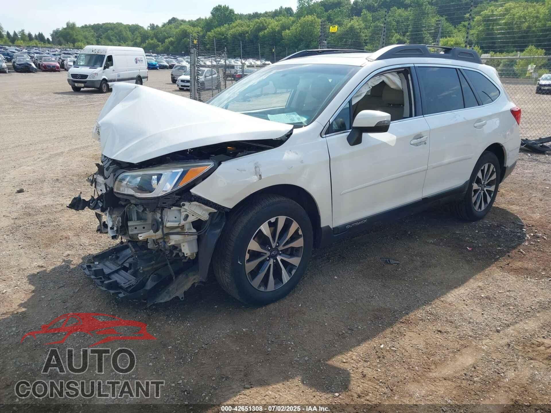 SUBARU OUTBACK 2015 - 4S4BSBLC2F3269012