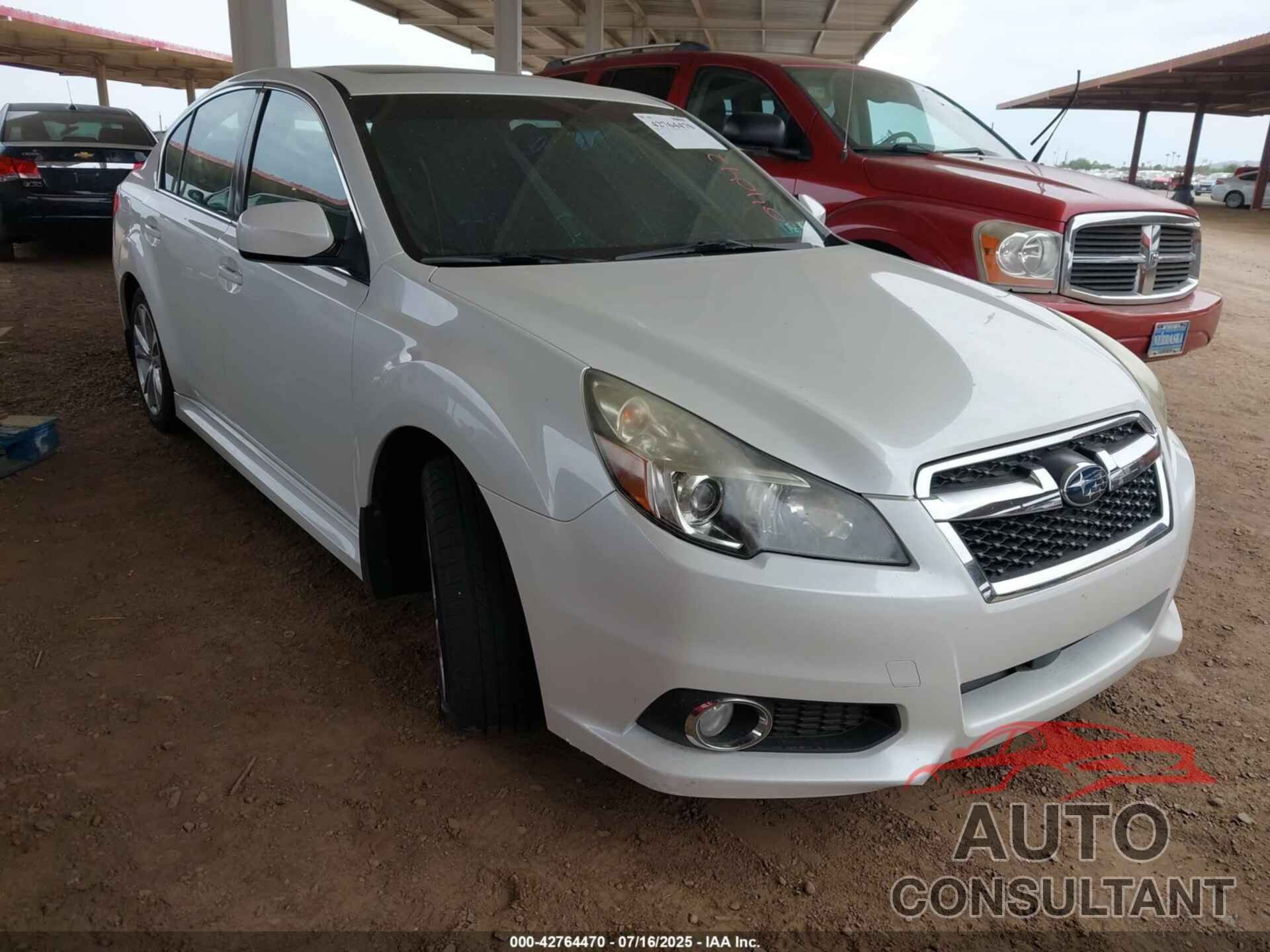 SUBARU LEGACY 2013 - 4S3BMBK69D3040429