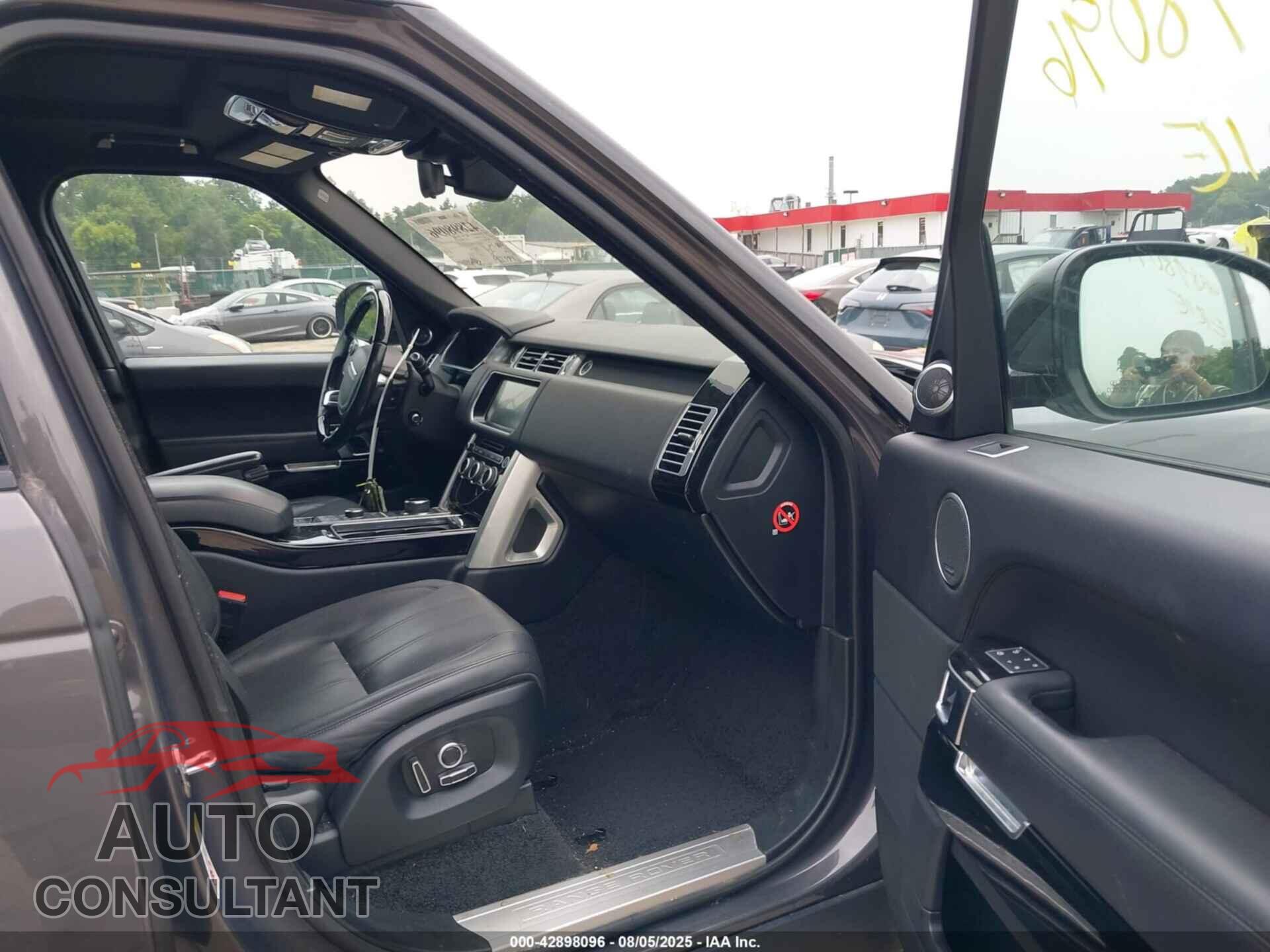LAND ROVER RANGE ROVER 2017 - SALGS2FV0HA361976