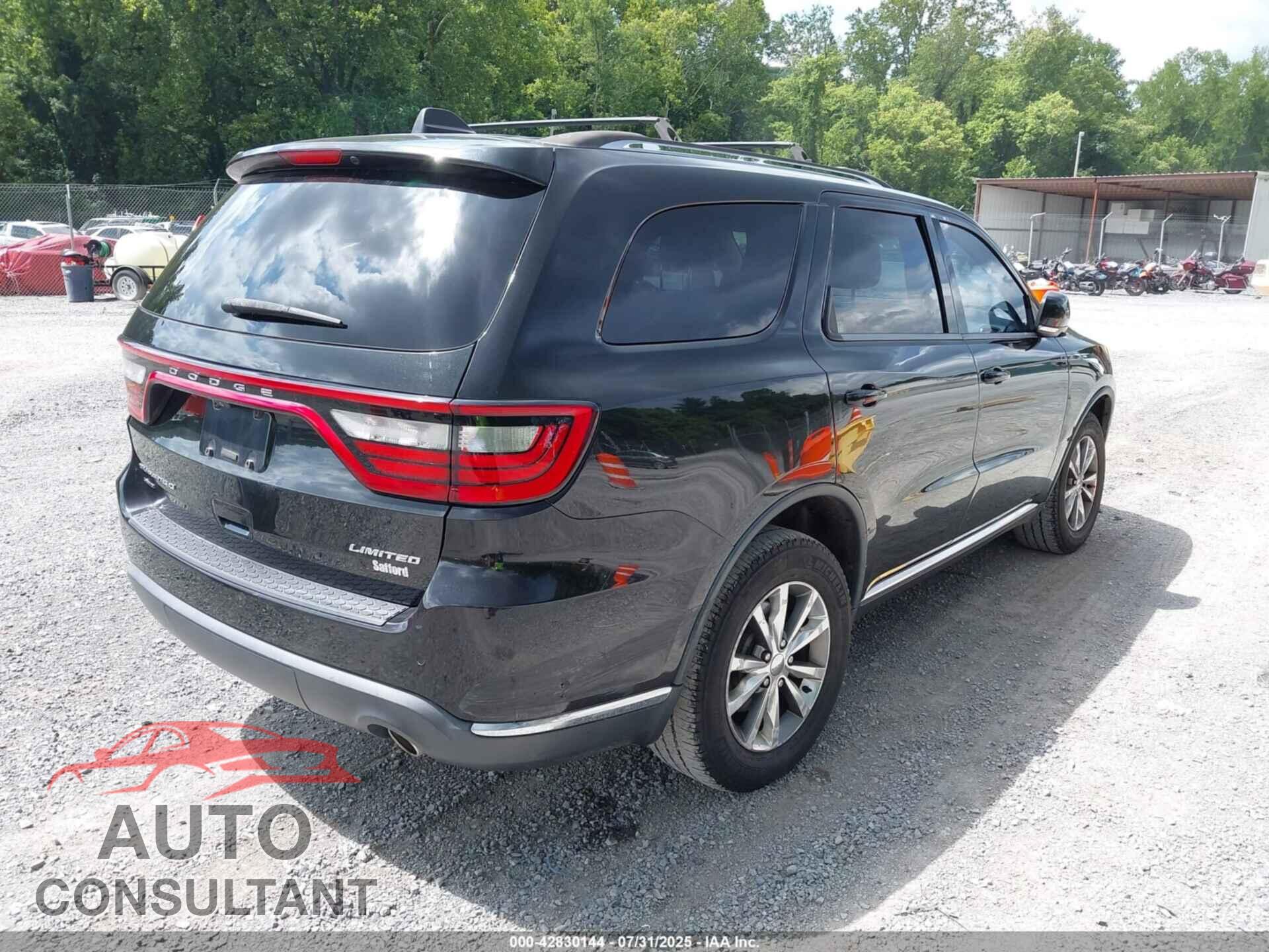 DODGE DURANGO 2014 - 1C4RDJDGXEC434361