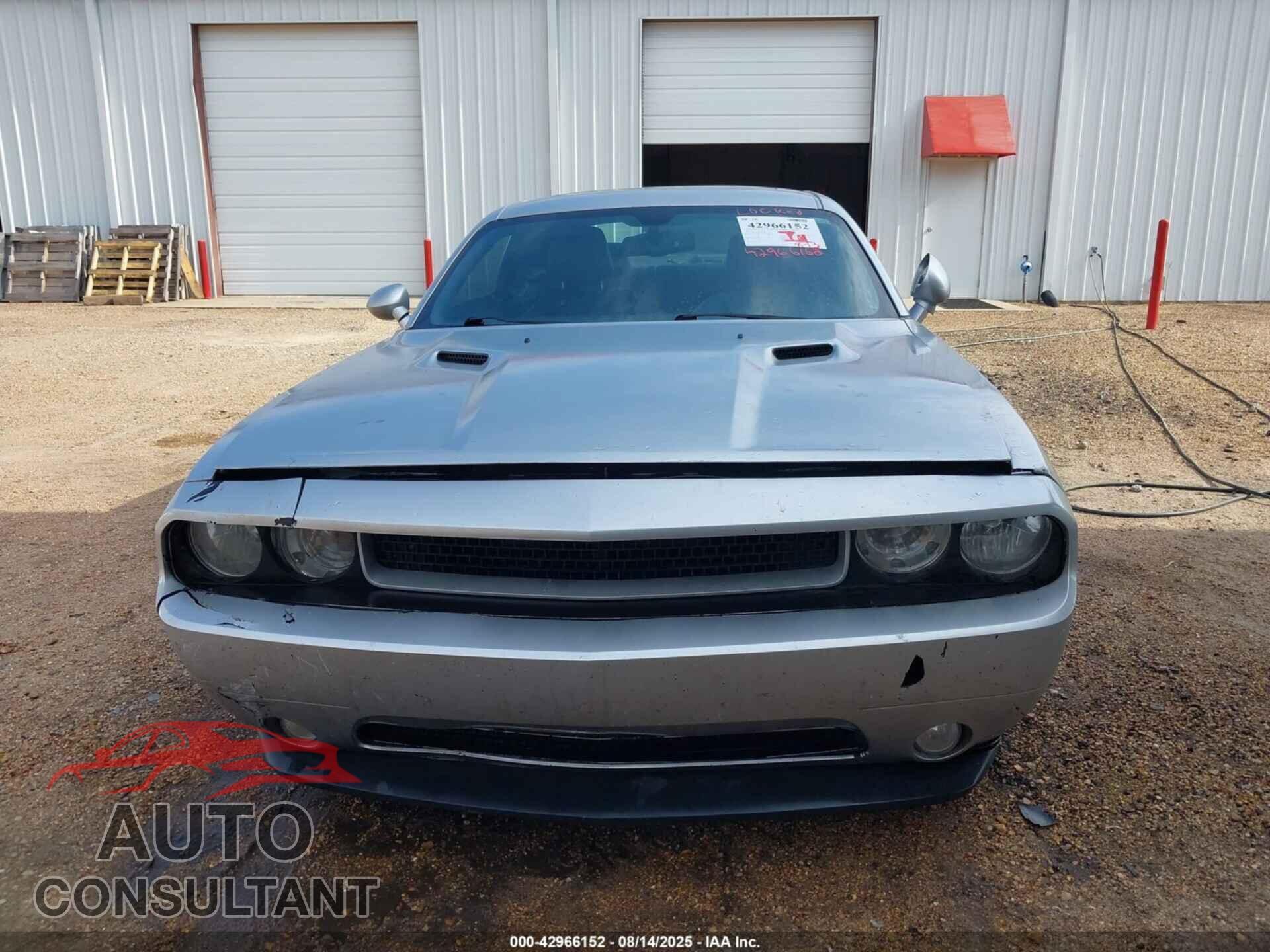 DODGE CHALLENGER 2012 - 2C3CDYAG1CH101466
