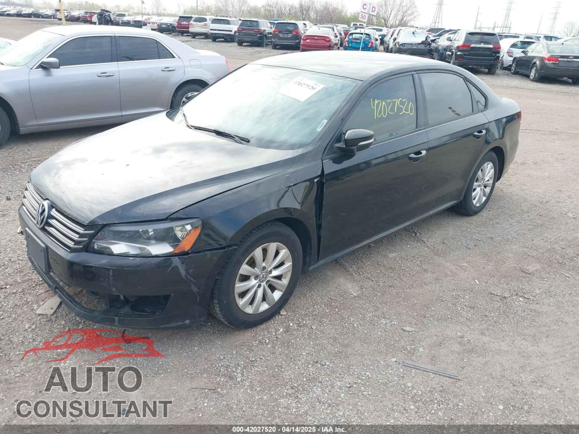 VOLKSWAGEN PASSAT 2015 - 1VWAT7A34FC006773