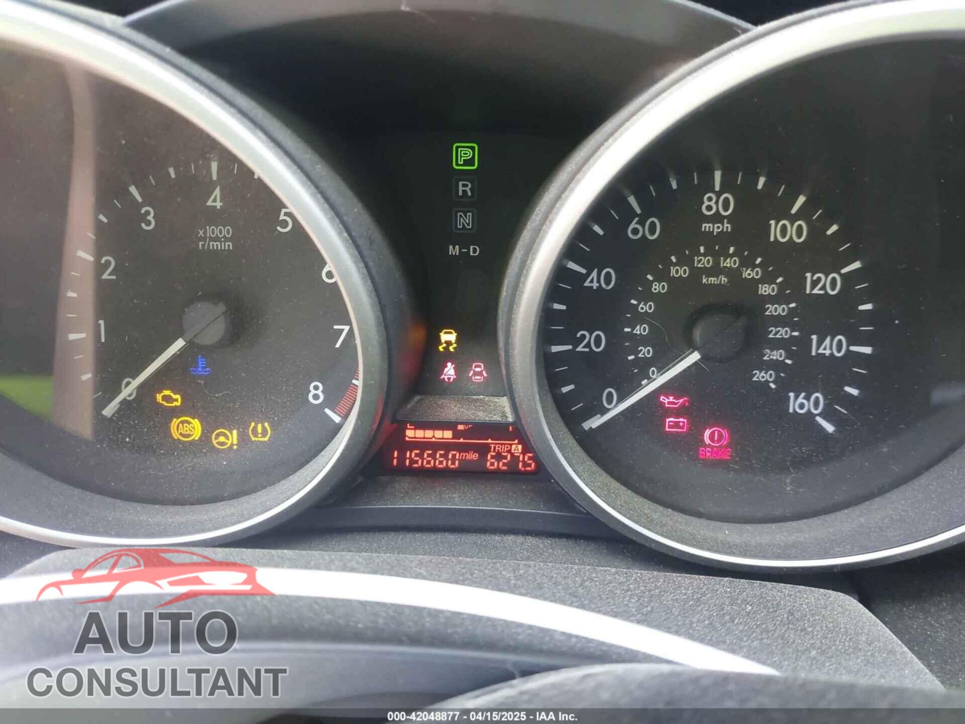 MAZDA MAZDA5 2012 - JM1CW2BL4C0104669
