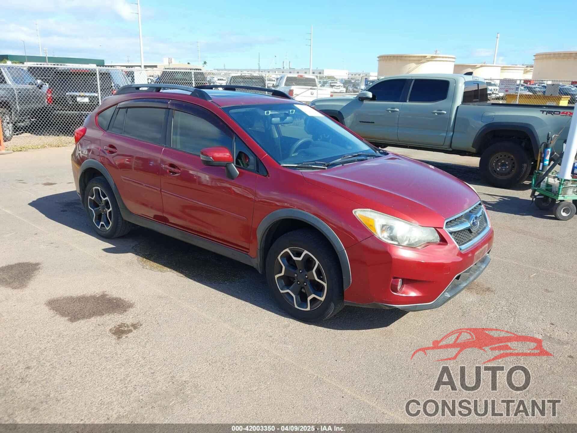 SUBARU XV CROSSTREK 2015 - JF2GPASC0FH278125