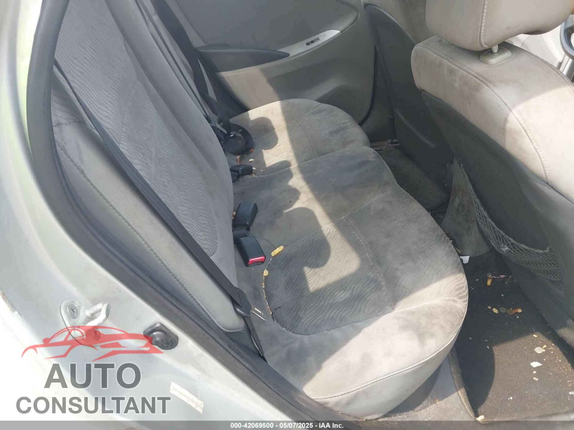 HYUNDAI ACCENT 2013 - KMHCU4AE1DU354901