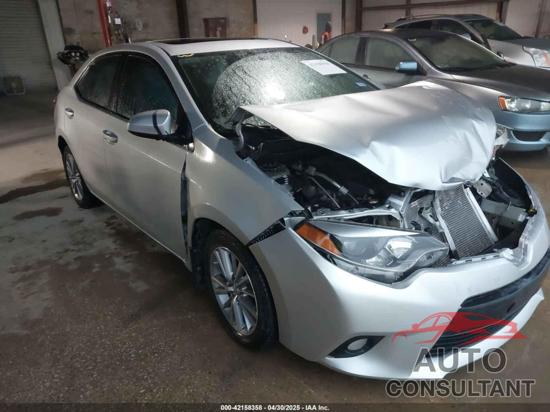 TOYOTA COROLLA 2014 - 5YFBURHE6EP030313