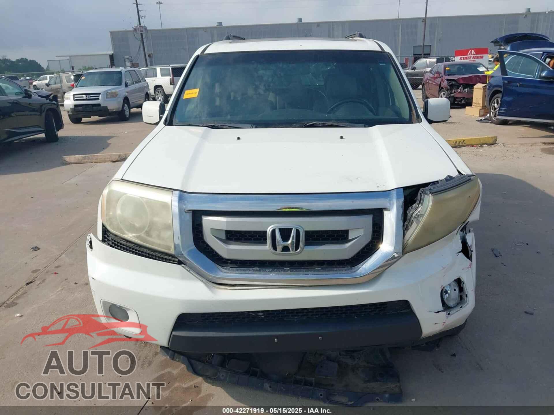 HONDA PILOT 2011 - 5FNYF3H54BB016841