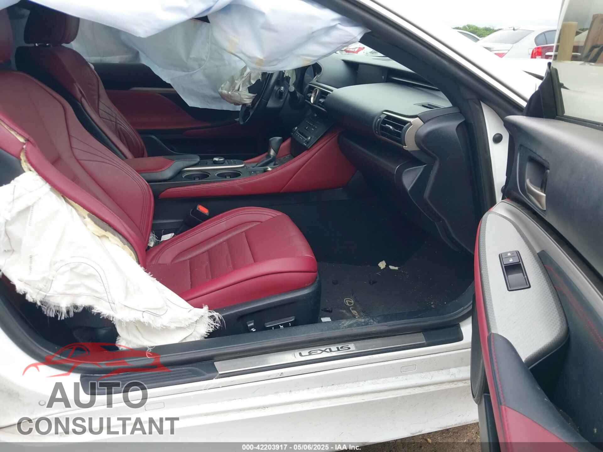 LEXUS RC 200T 2016 - JTHHA5BC2G5500306
