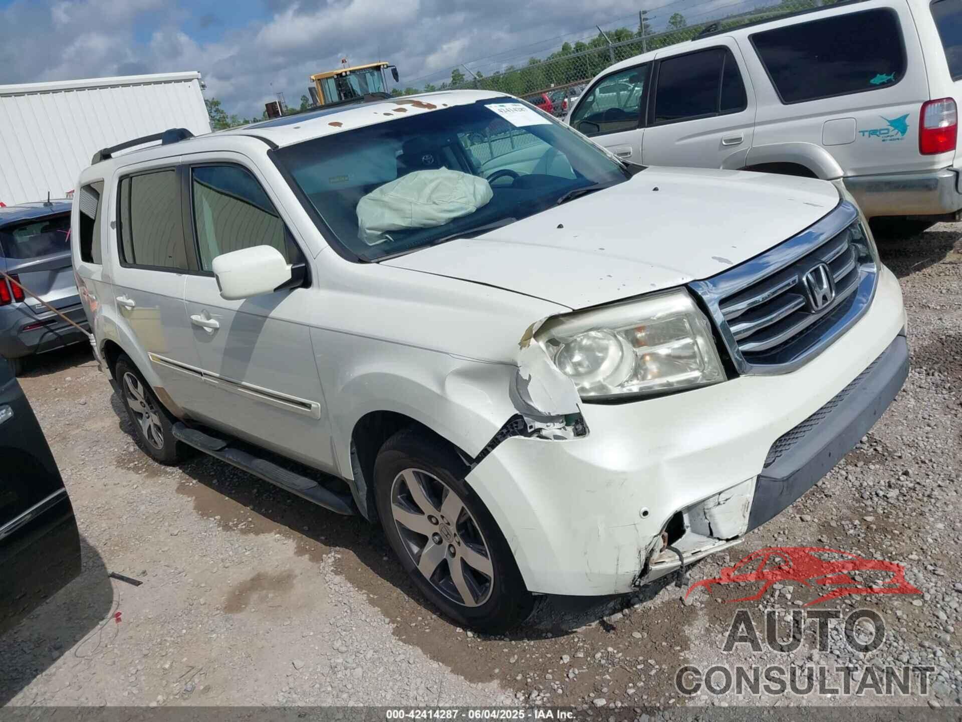 HONDA PILOT 2012 - 5FNYF3H97CB032603