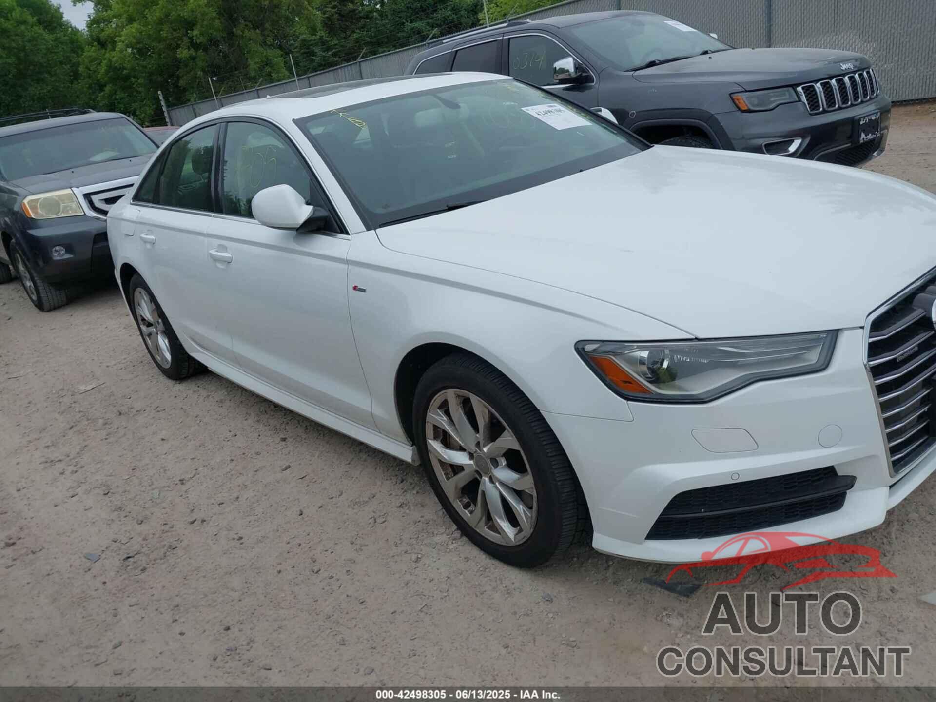 AUDI A6 2017 - WAUF8AFC0HN034221